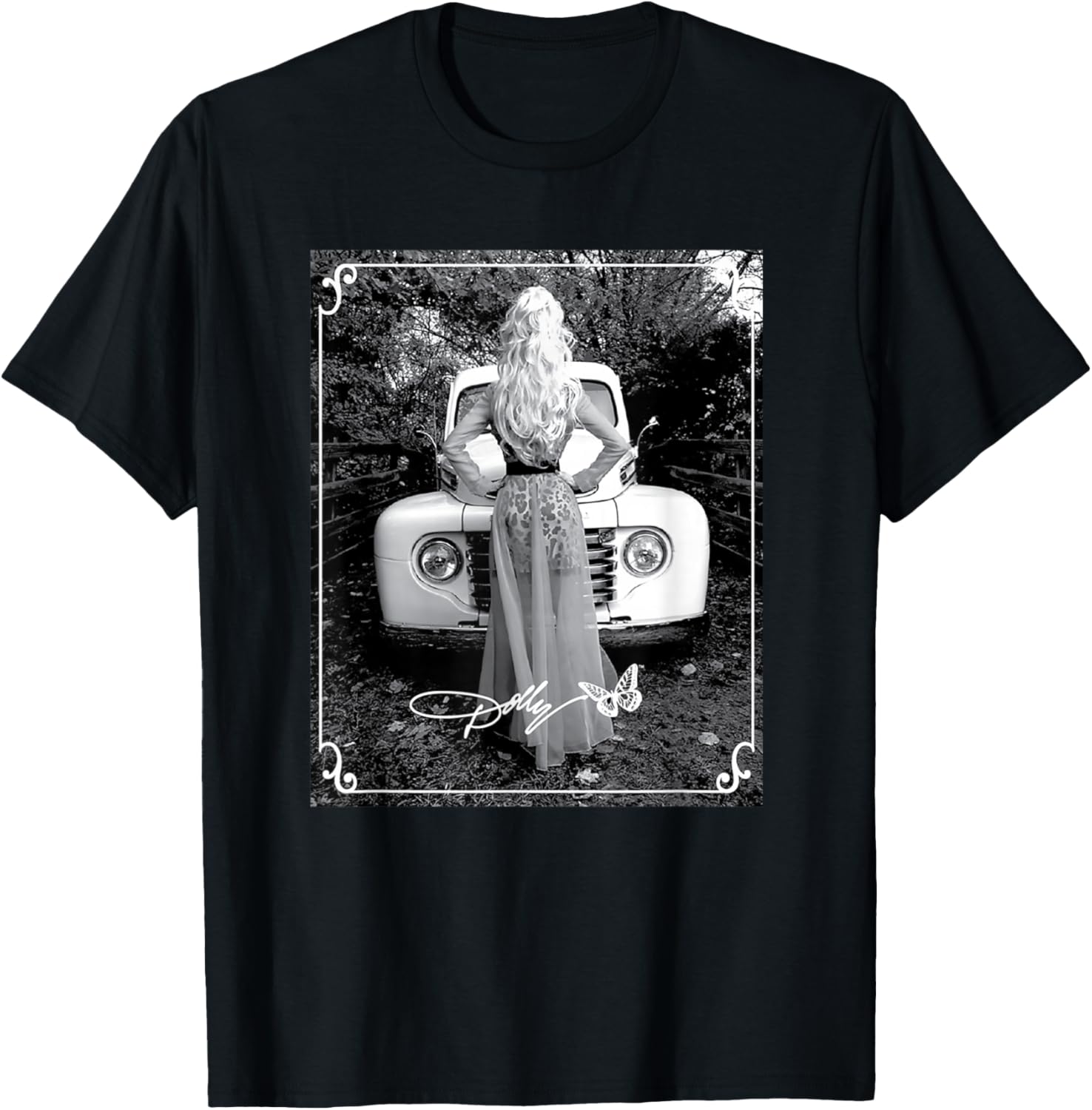 Dolly Parton Vintage Truck T-Shirt for Music Lovers and Fashionistas - 11