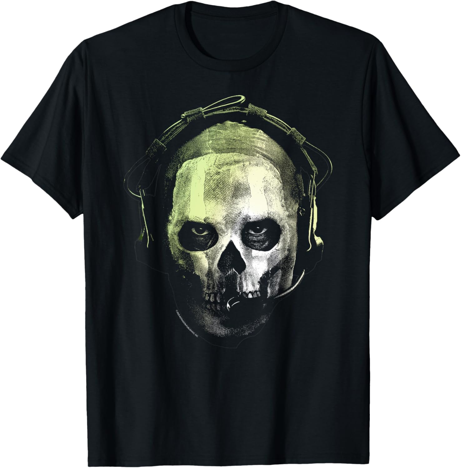 Call of Duty Ghost Skull Portrait T-Shirt for Gamers and Fans - 1