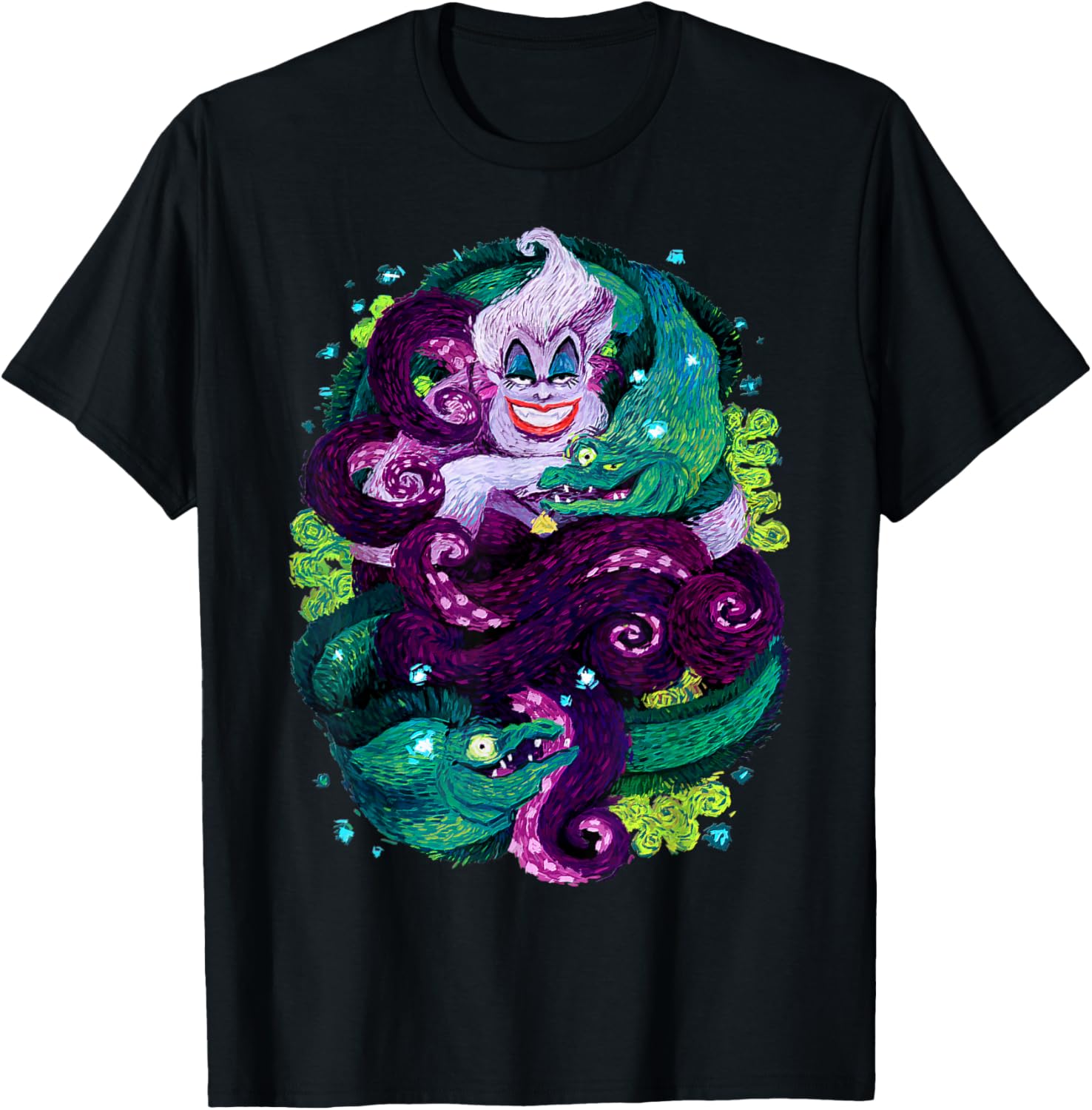 Disney The Little Mermaid Ursula Sea Witch T-Shirt for Fans and Collectors - 12