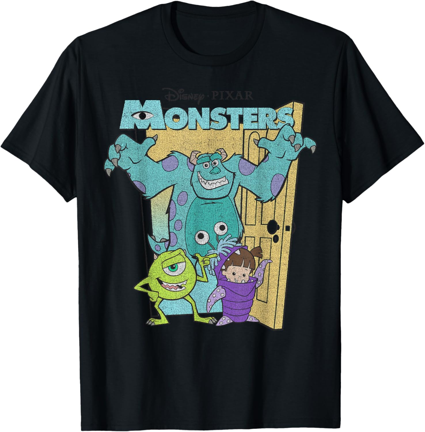Disney Pixar Monsters Inc Mike Sulley Boo T-Shirt for Kids and Adults - 6