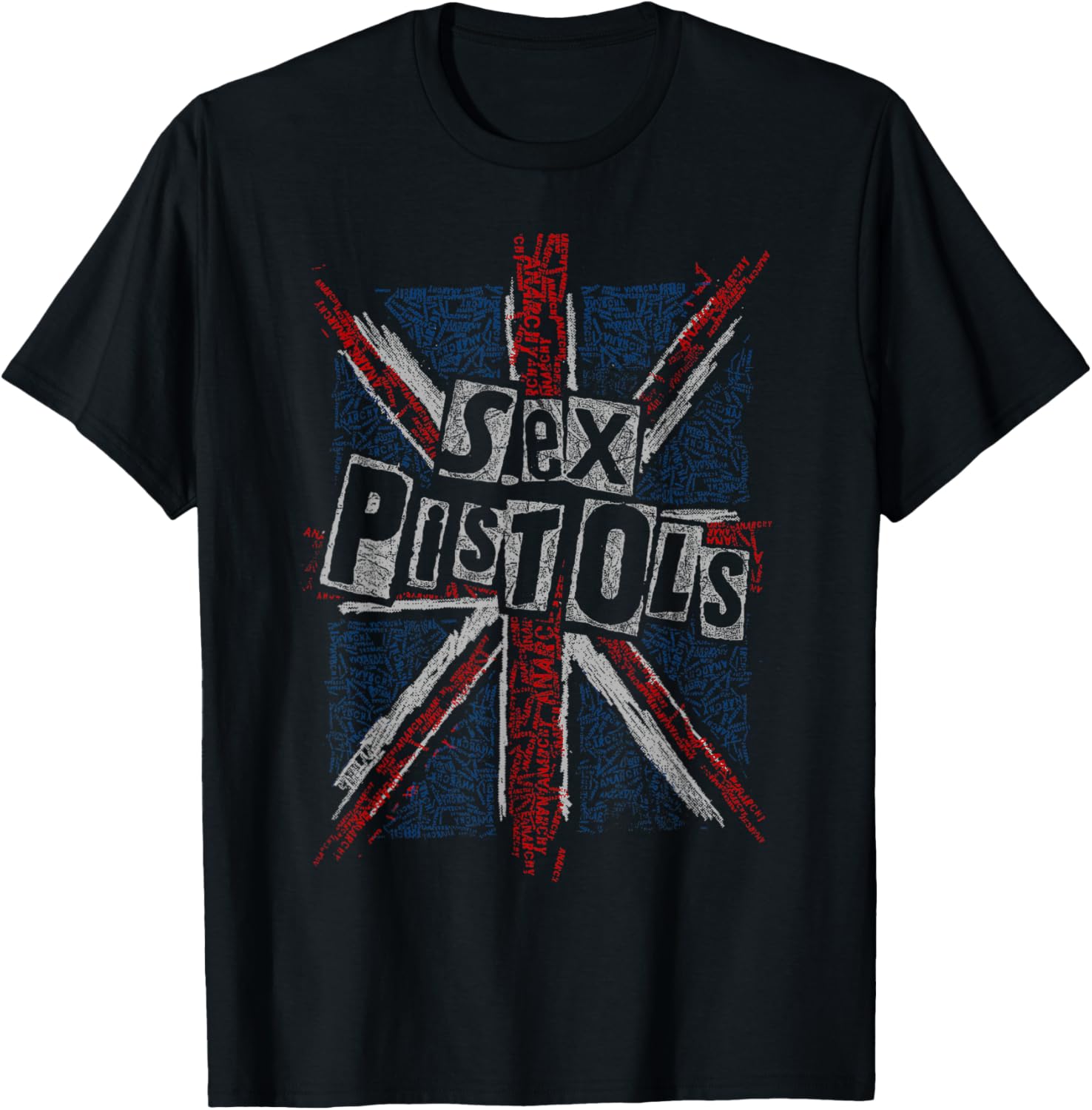 Sex Pistols Union Jack T-Shirt for Fans of Punk Rock Fashion - 3
