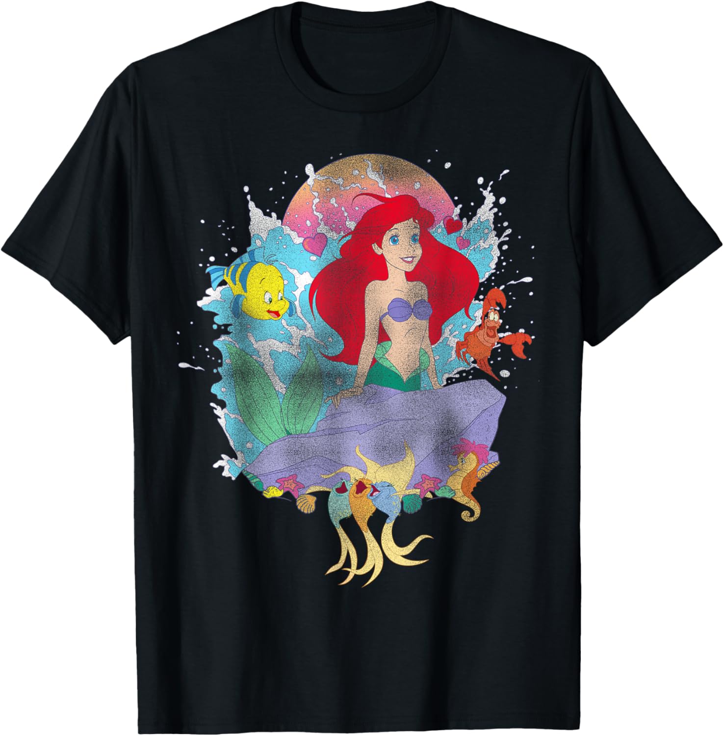 Ariel Splash T-Shirt for Kids - Fun Disney Little Mermaid Apparel - 5