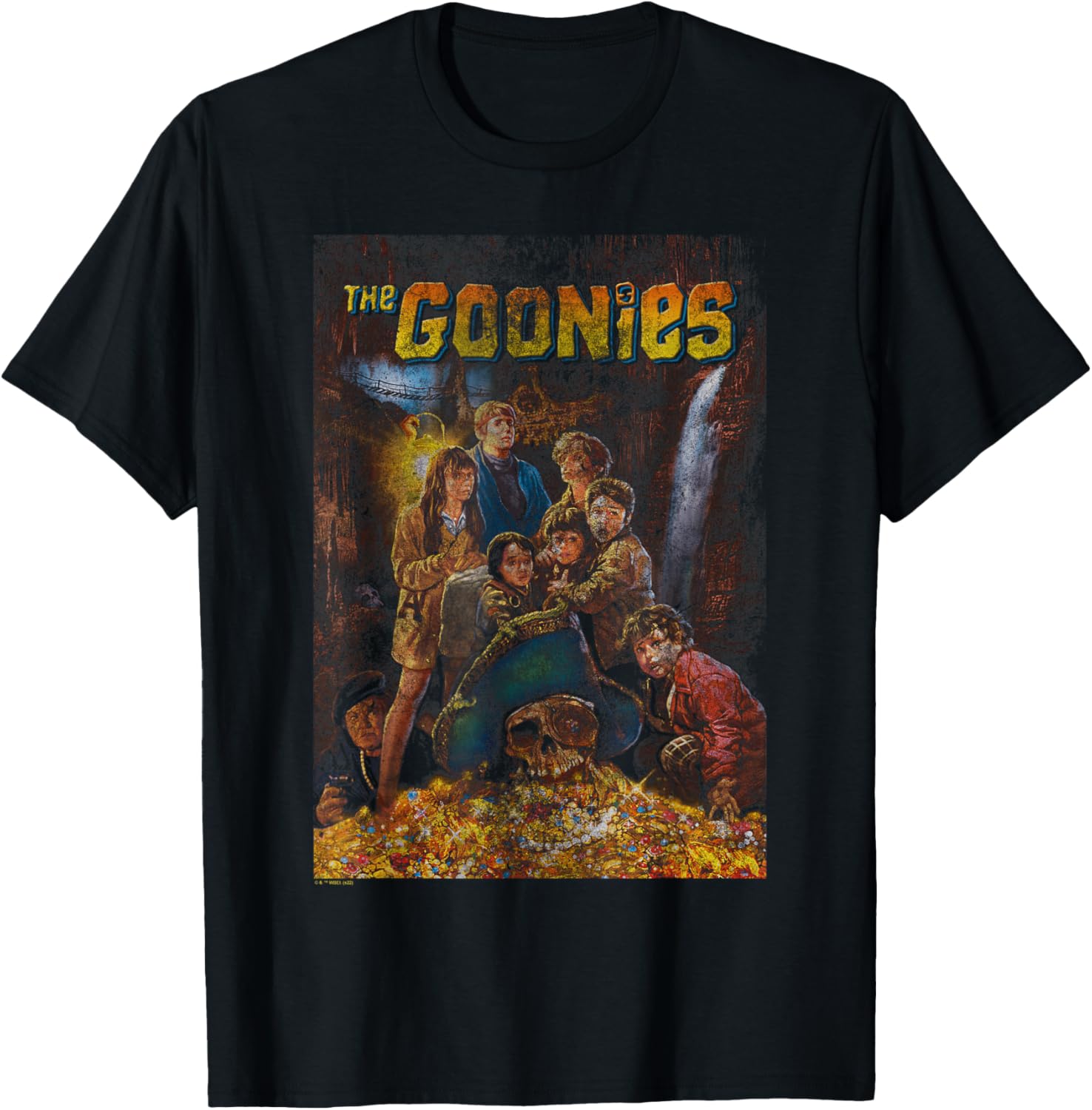The Goonies Poster T-Shirt for Fans of Classic Adventure Movies - 1