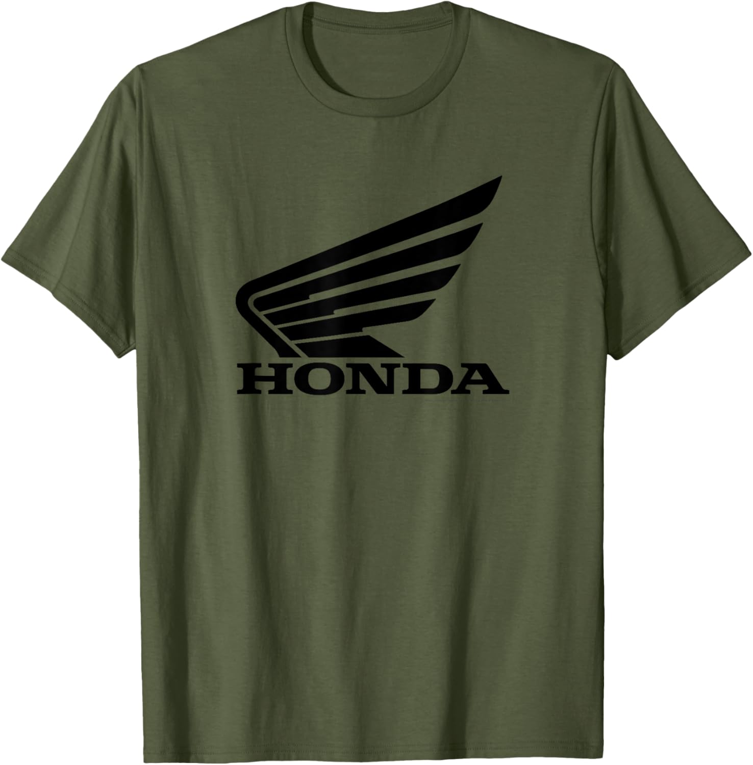 Honda Powersports Vintage Black Logo T-Shirt for Stylish Riders - 17