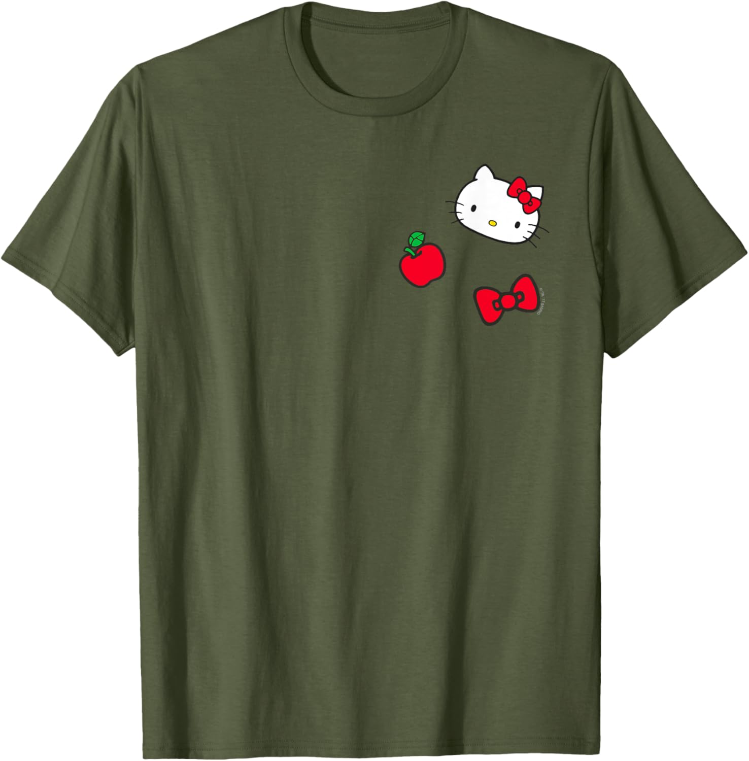 Retro Hello Kitty Patches T-Shirt for Trendy Style and Cute Outfits - 1