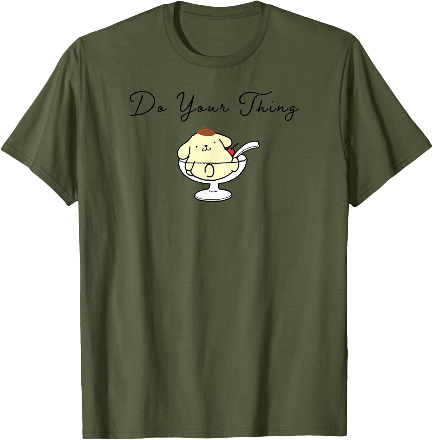 Pompompurin Do Your Thing T-Shirt Cute Character Apparel for Fans - 3