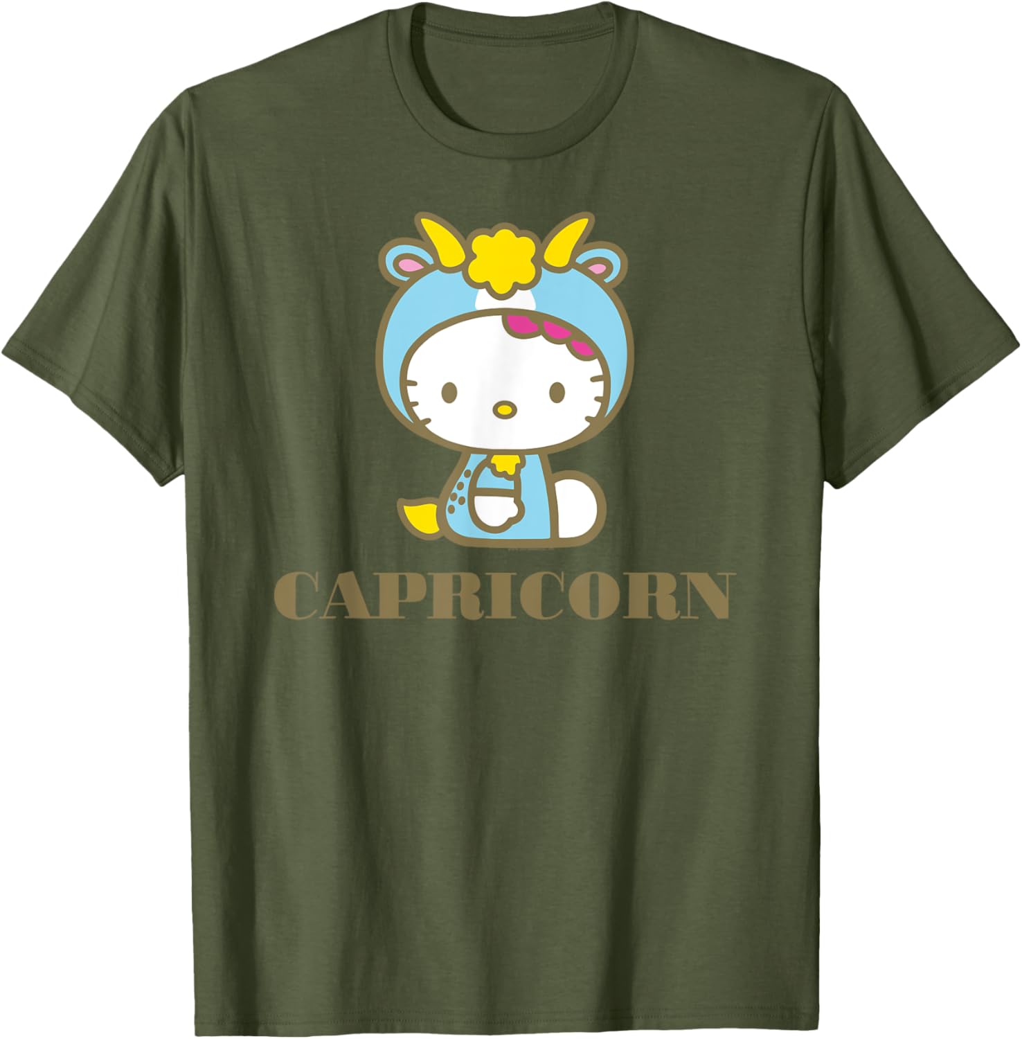Hello Kitty Capricorn T-Shirt Cute Zodiac Sign Apparel for Fans - 10