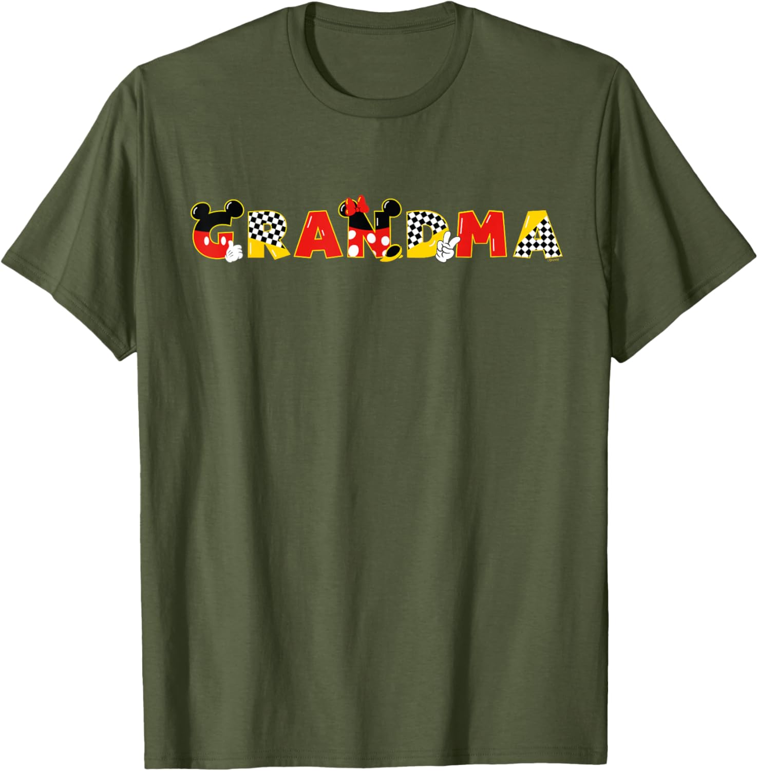 Disney Mickey and Minnie Grandma Gift Family Vacation T-Shirt for Trips - 15