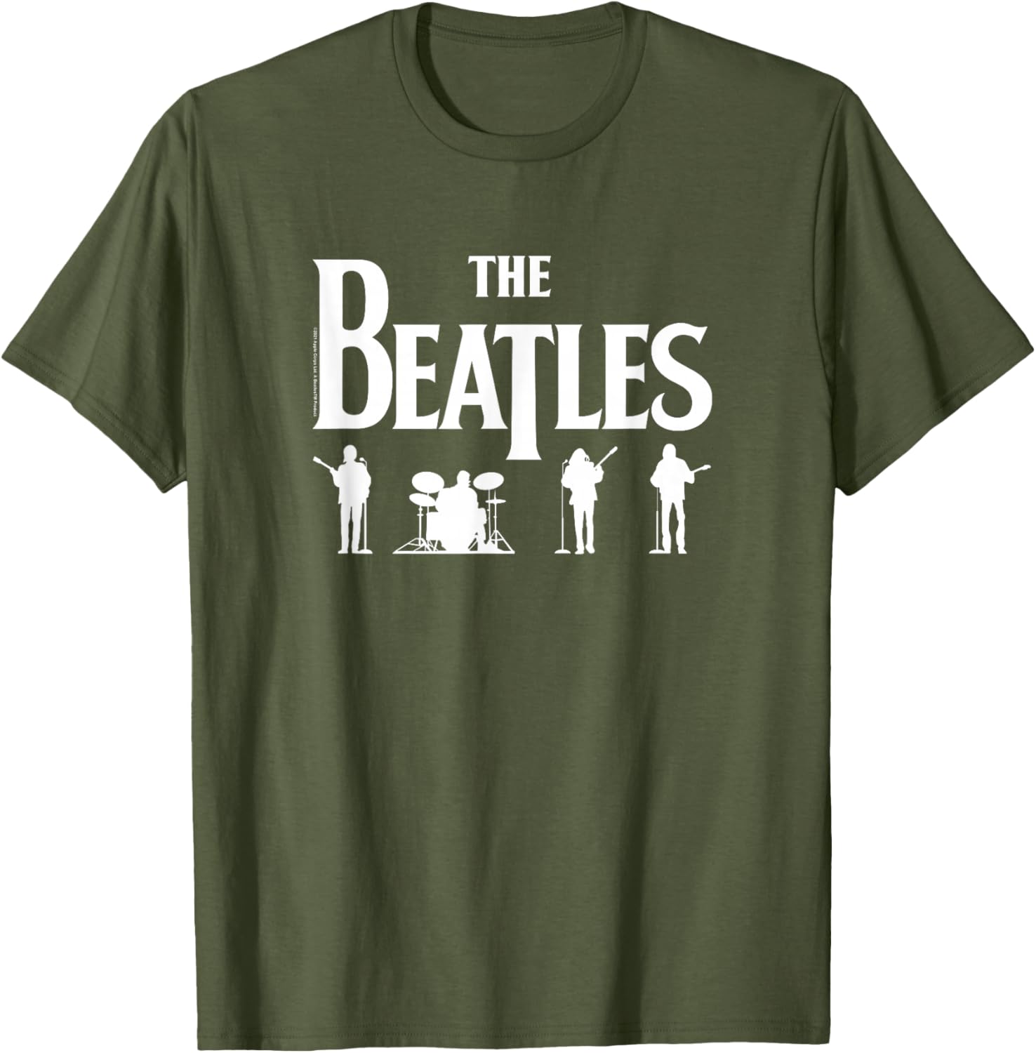The Beatles Let It Be Light Silhouettes T-Shirt for Music Lovers - 17