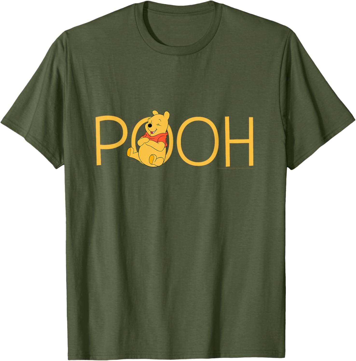 Disney Winnie the Pooh Classic Lettering T-Shirt for Kids and Adults - 6