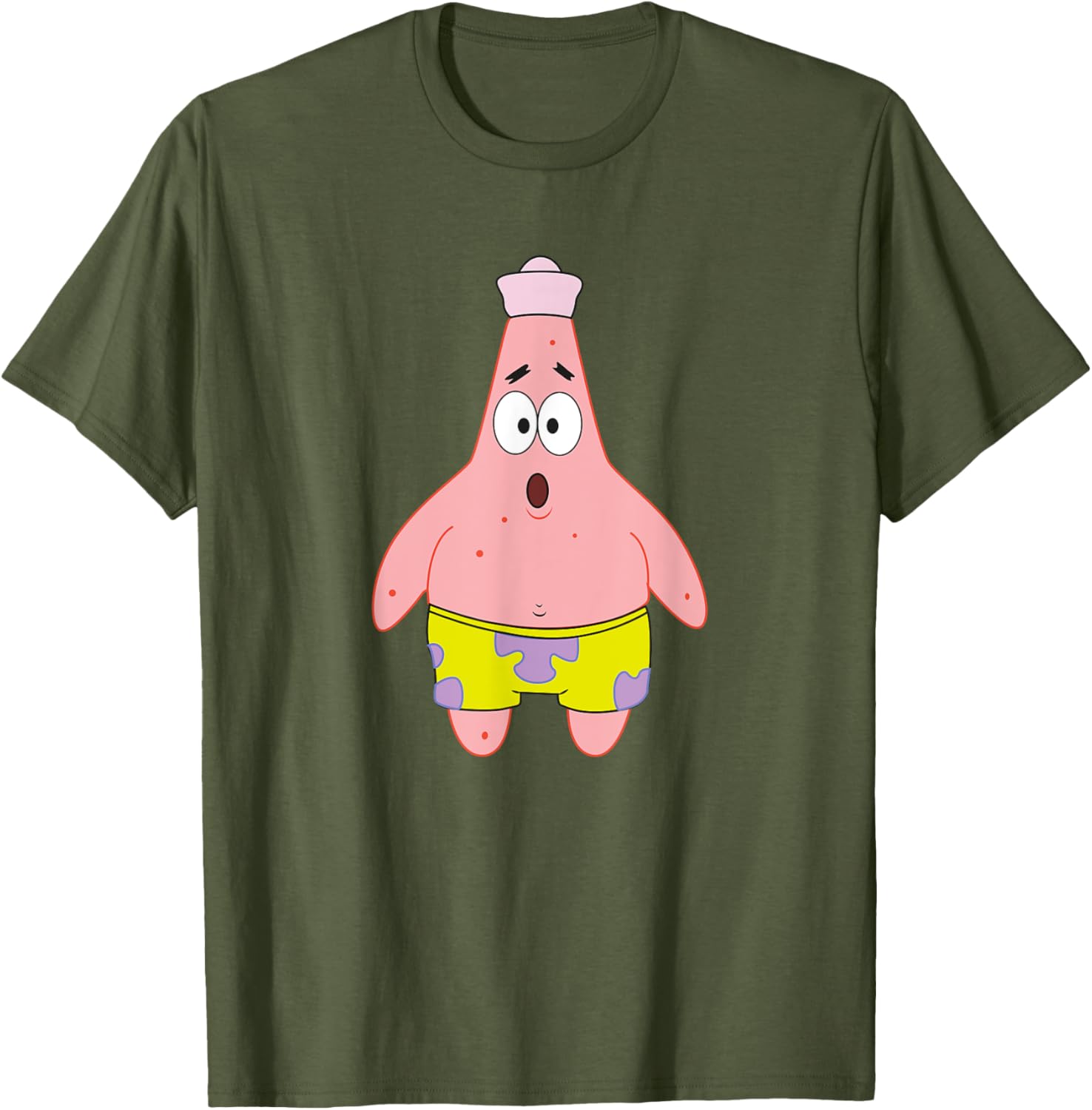 Mademark Patrick Star Surprised T-Shirt from SpongeBob SquarePants - 19