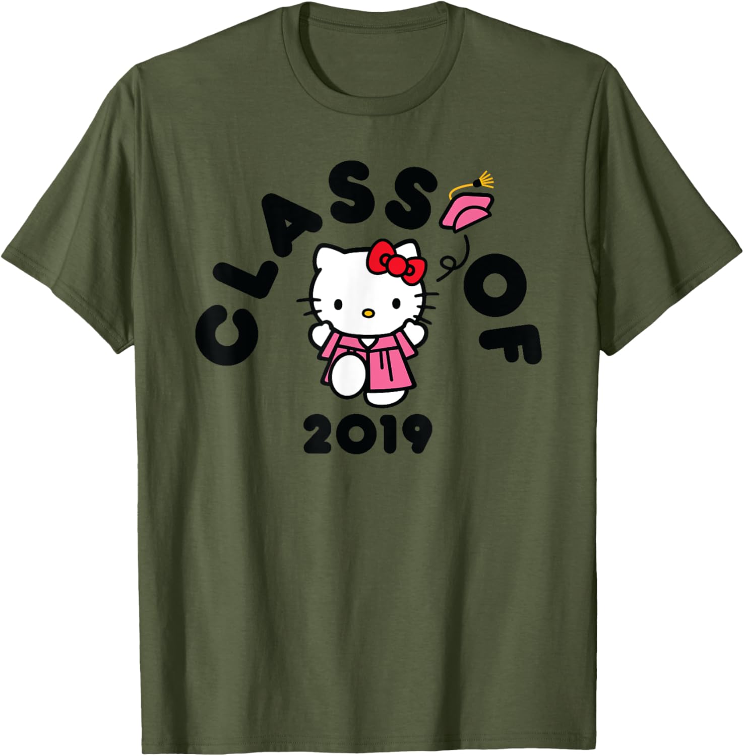 Hello Kitty 2019 Graduation Seniors T-Shirt for Stylish Celebrations - 9
