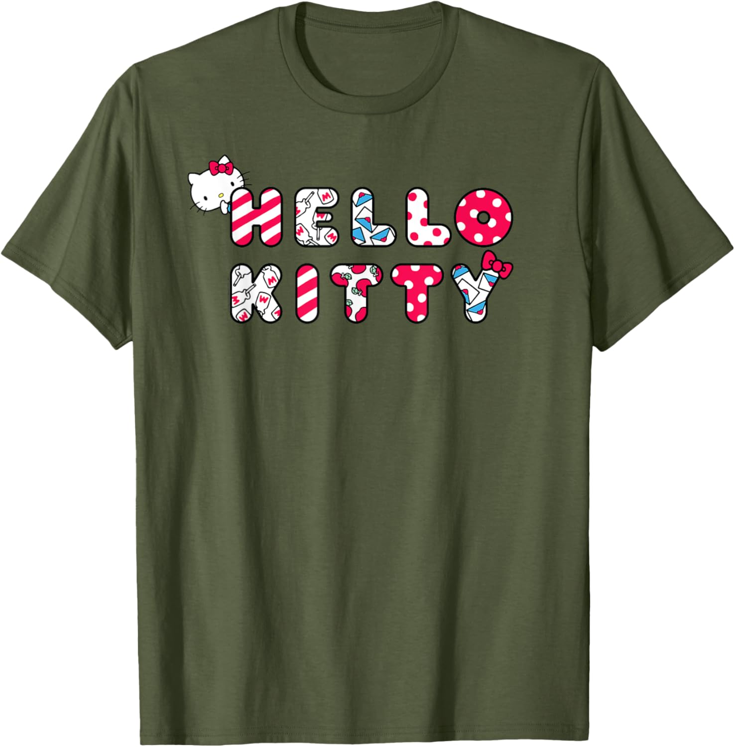 Hello Kitty Retro Icons T-Shirt for Trendy Fans and Collectors - 3
