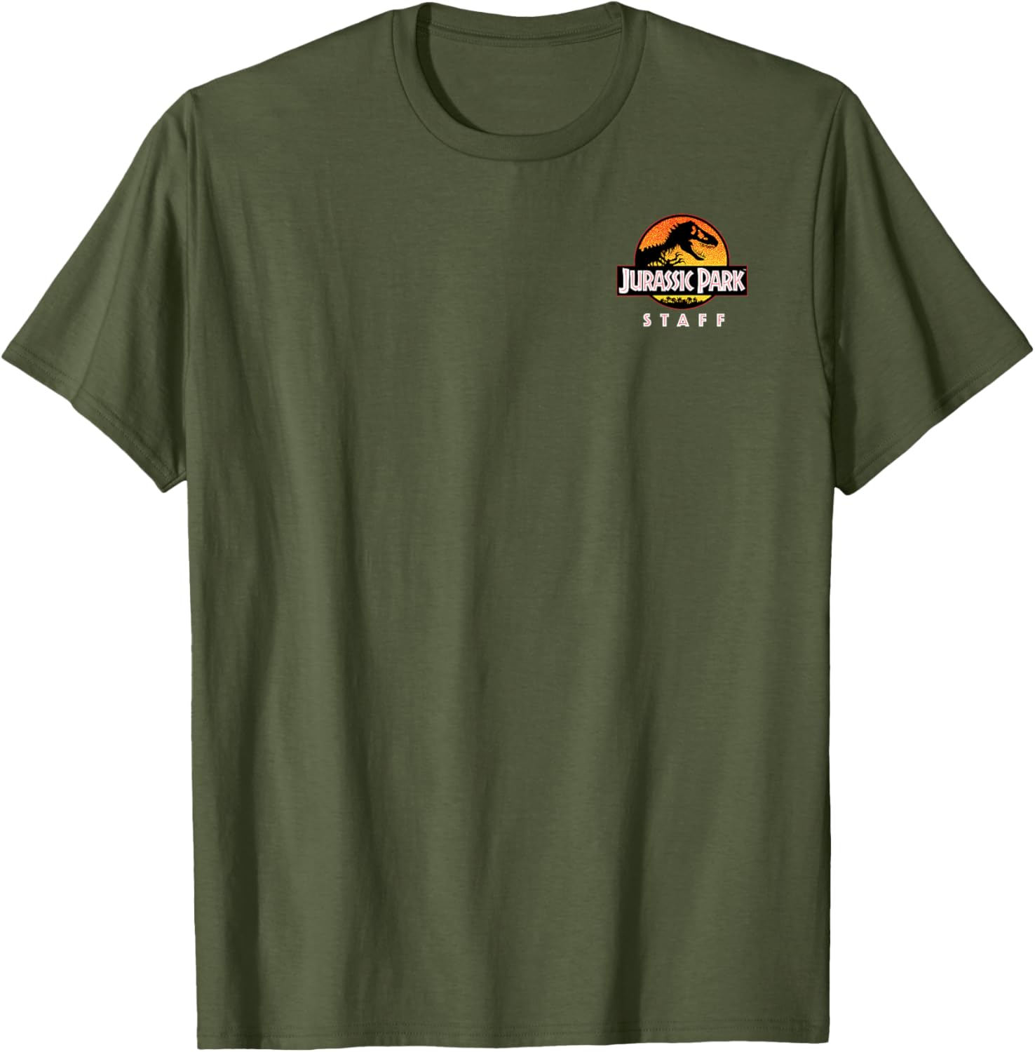 Jurassic Park Ranger Staff Uniform T-Shirt for Dinosaur Lovers - 13
