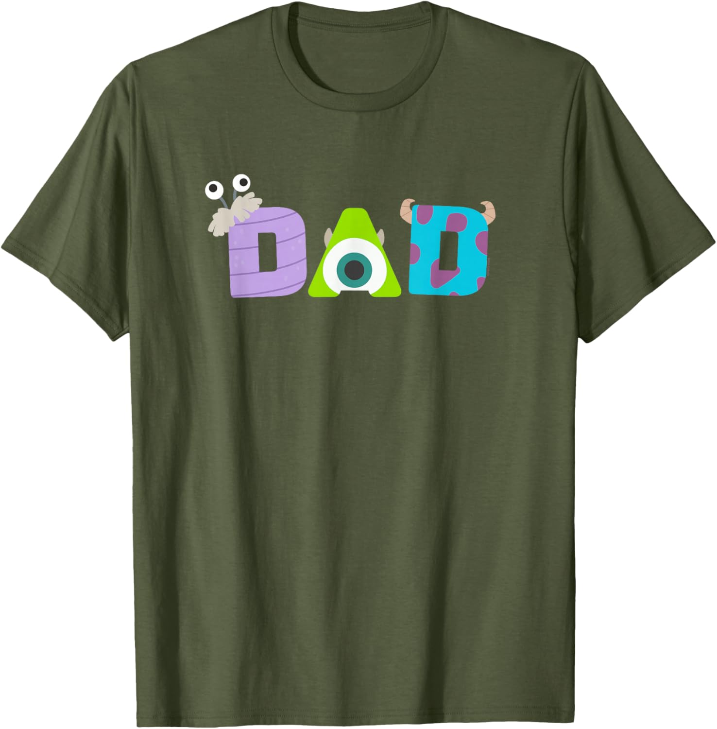 Monsters Inc Dad Father's Day T-Shirt Fun Gift for Dads and Fans - 23