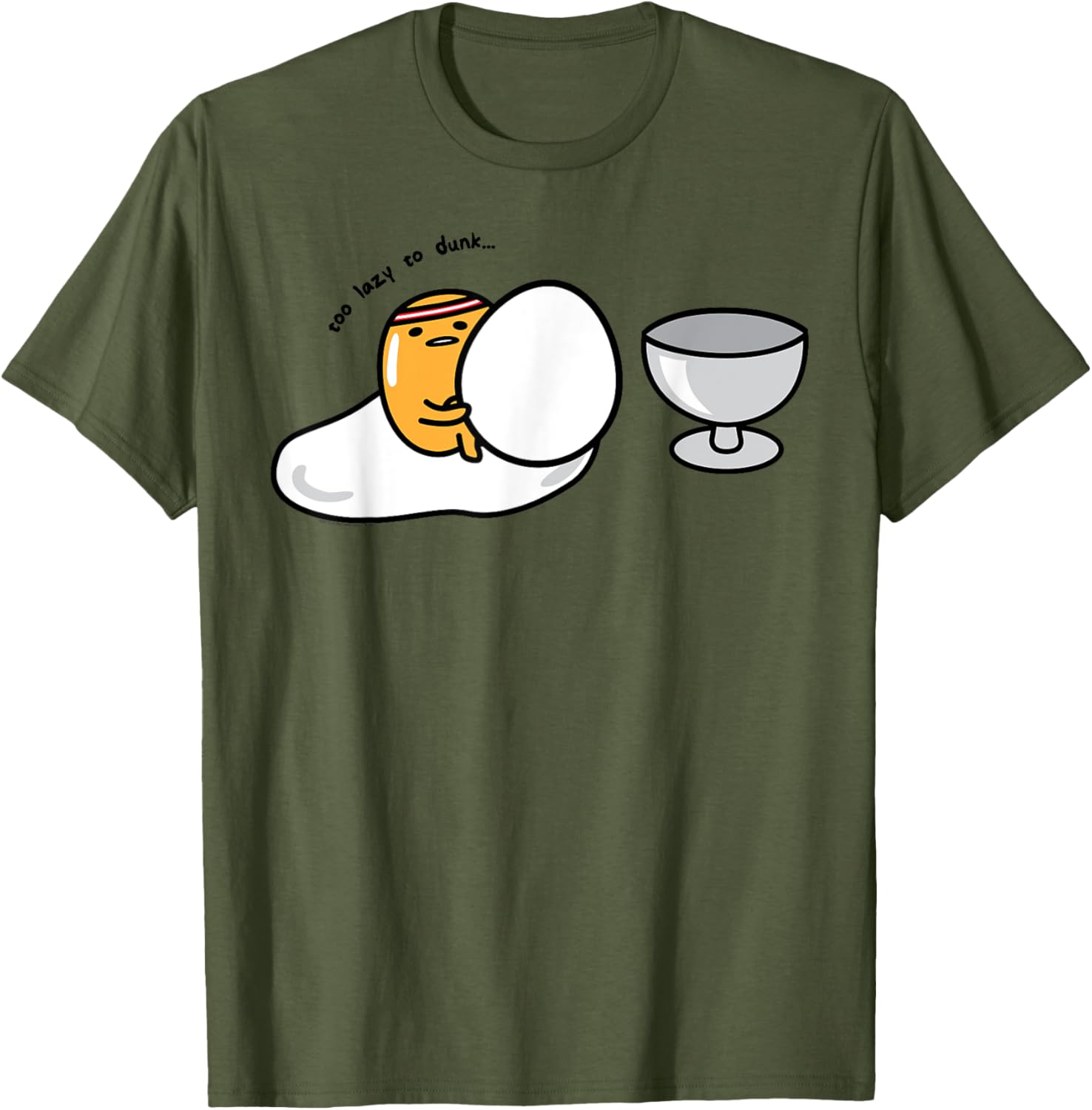 Gudetama Lazy Dunk Basketball T-Shirt for Fun and Unique Style - 17