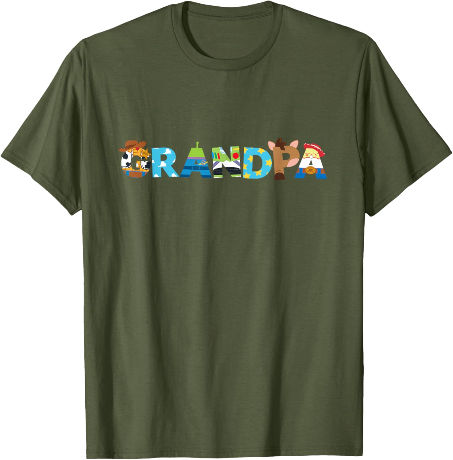 Toy Story Grandpa Family Trip Birthday T-Shirt for Kids and Adults - 8