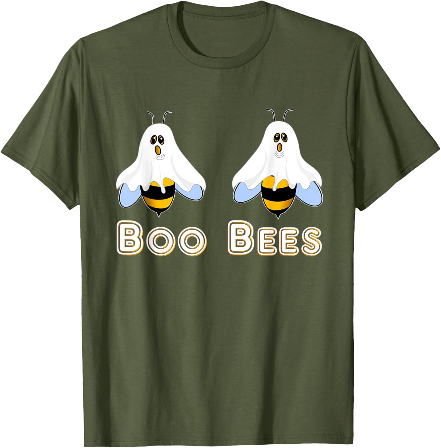 Funny Halloween Shirt for Women Boo Bees T-Shirt Gift for Spooky Season - 17