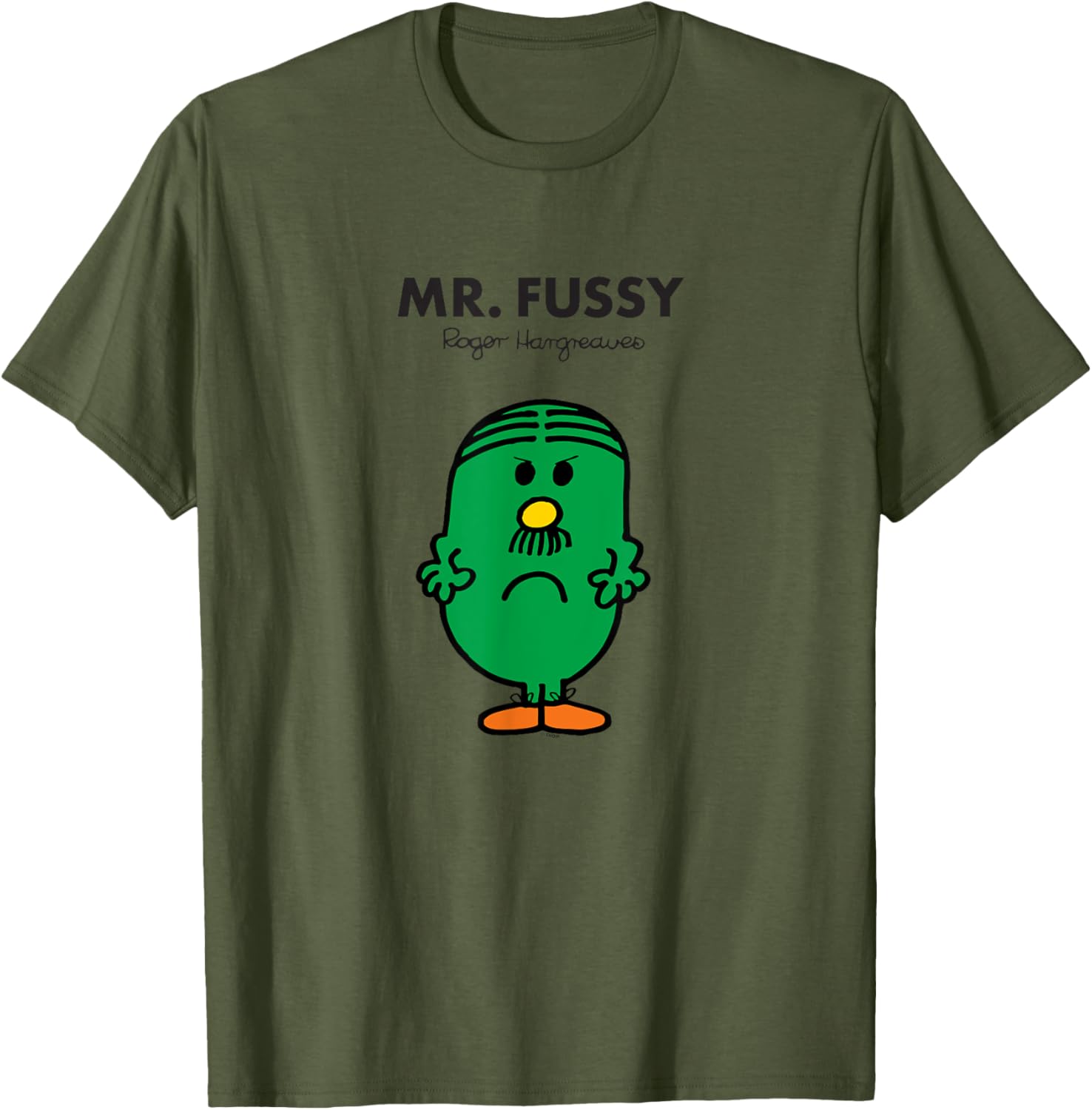 Mr. Fussy T-Shirt for Kids - Fun Mr. Men Clothing and Accessories - 6