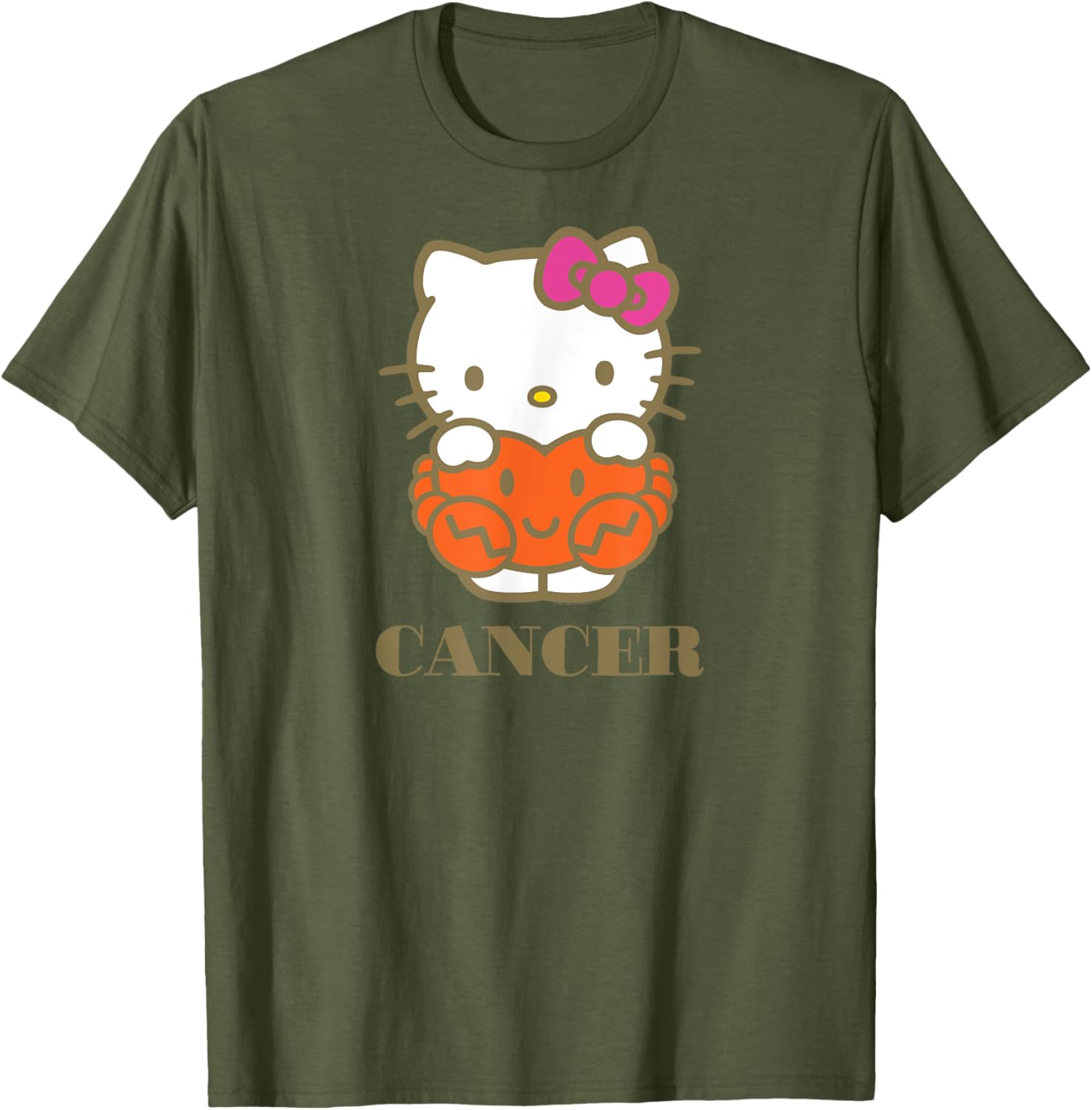 Cute Hello Kitty Zodiac Cancer T-Shirt for Stylish Fans and Collectors - 21