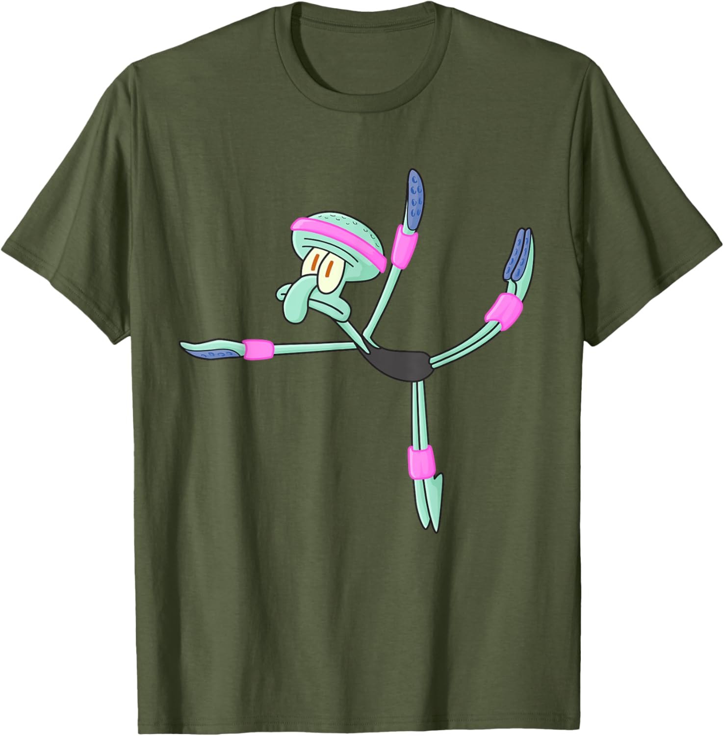 Mademark SpongeBob Squidward Ballerina T-Shirt for Fun Fashion Lovers - 20
