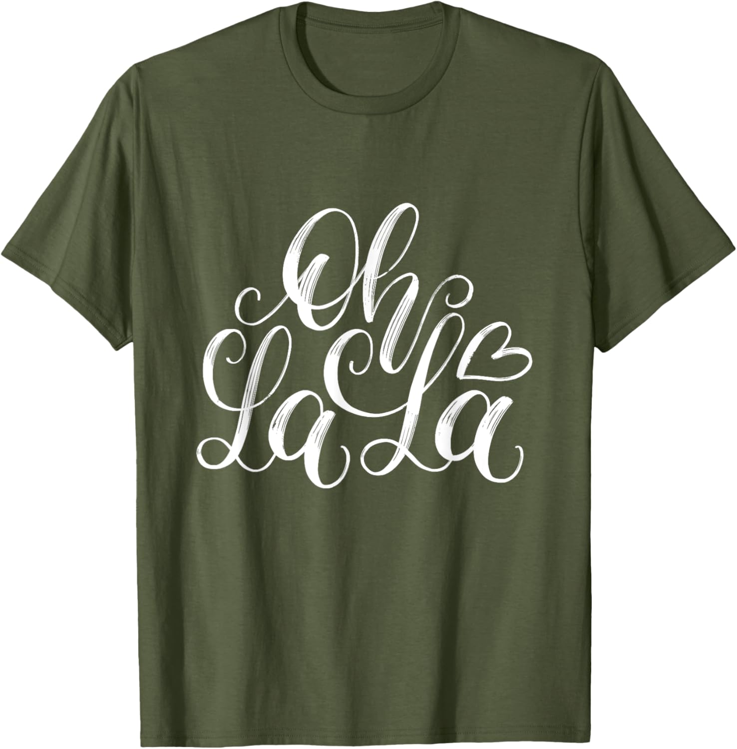 Oh La La French Novelty Graphic Tees Stylish T-Shirt for Fun Fashion - 16