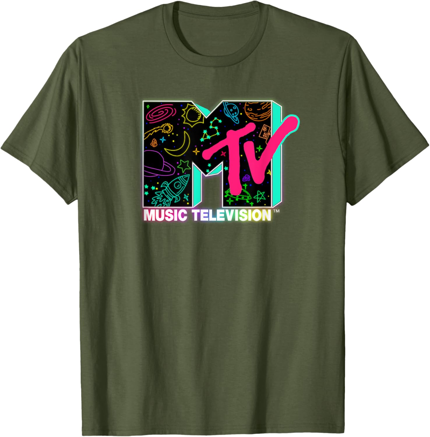 Mademark x MTV Intergalactic T-Shirt for Music Lovers and Trendsetters - 8
