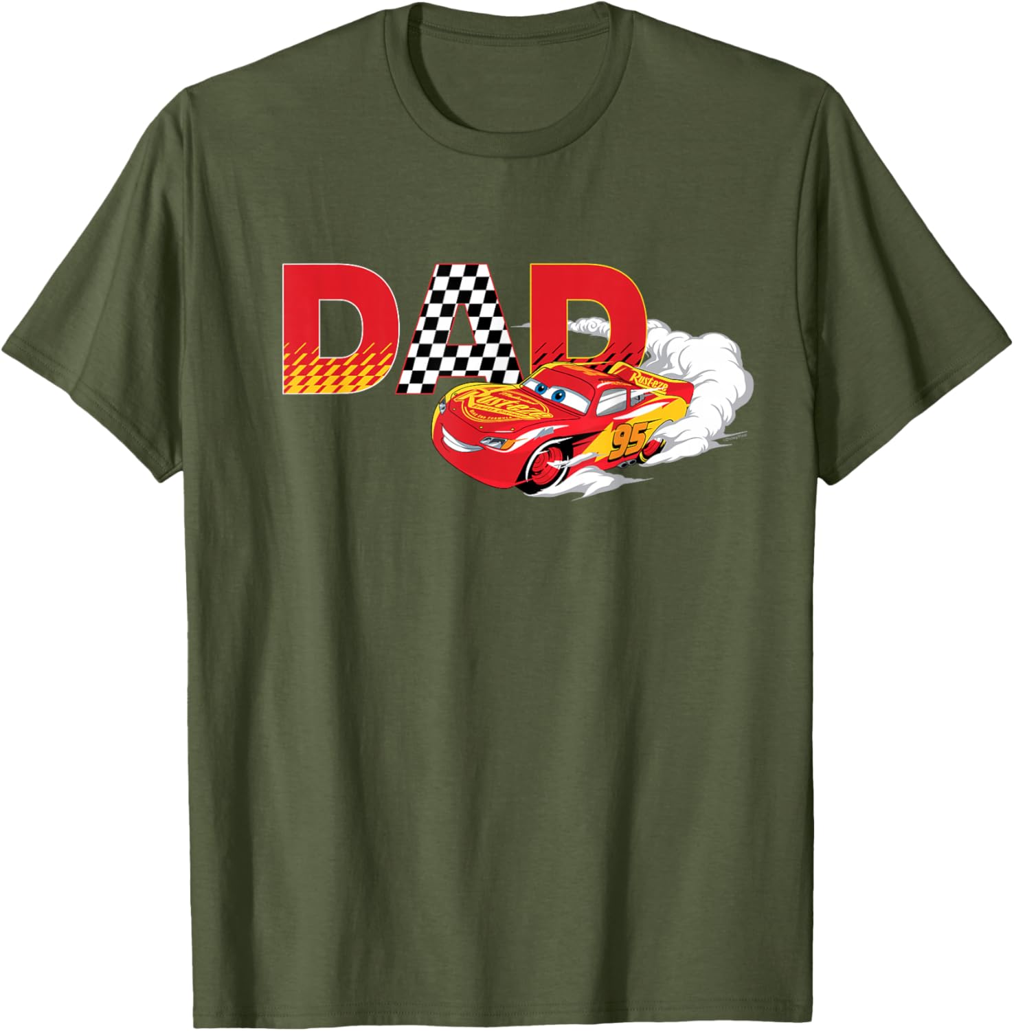 Disney Pixar Cars Dad Birthday Gift Father's Day T-Shirt for Him - 5