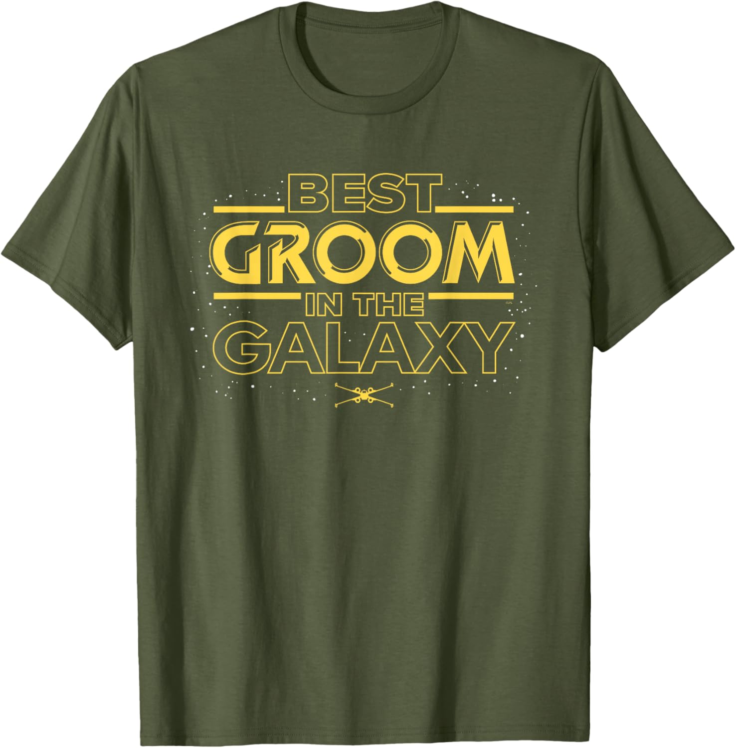 Star Wars Best Groom in the Galaxy T-Shirt for Weddings and Honeymoons - 6