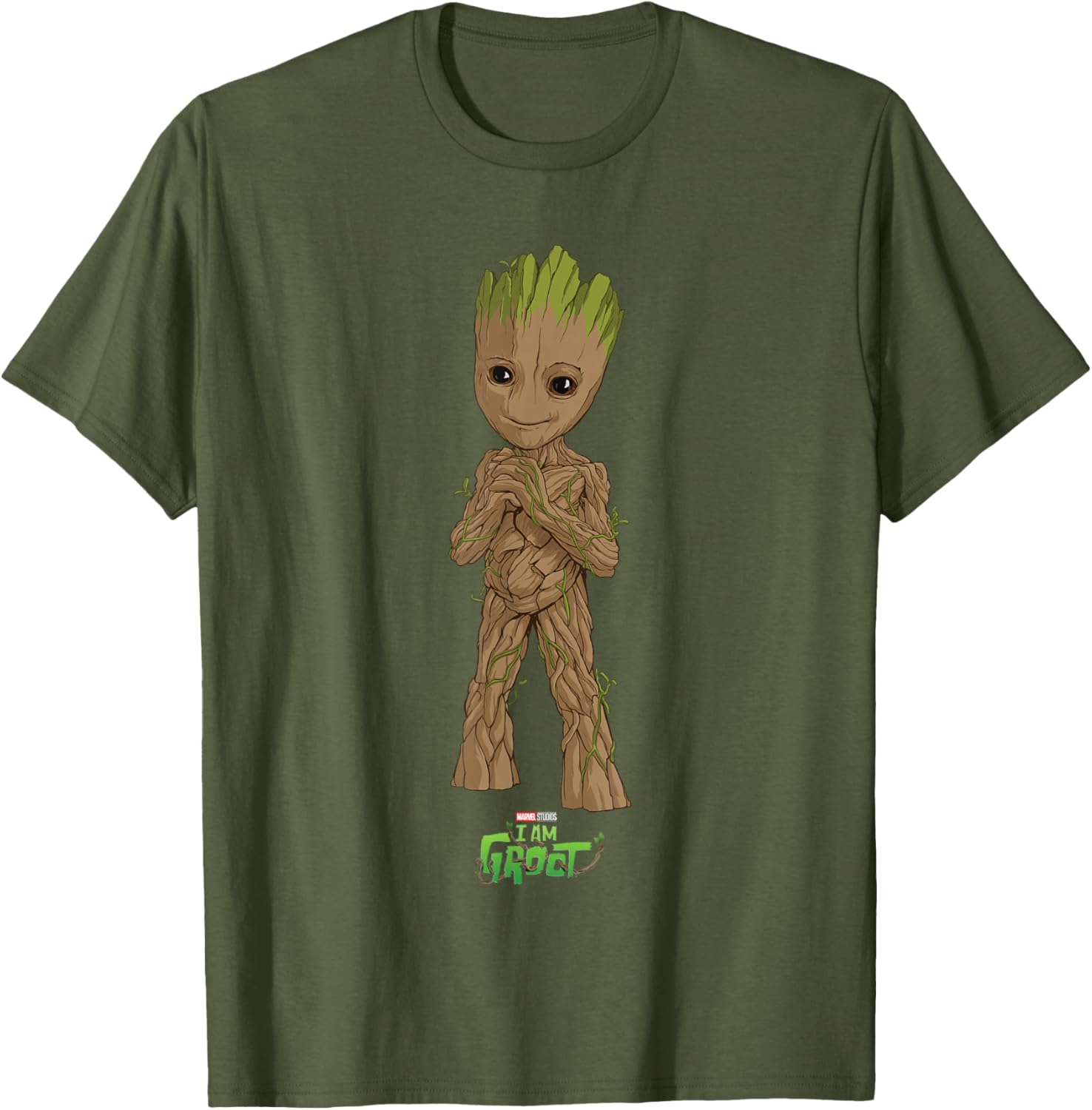 Adorable Marvel I Am Groot Superhero Seedling T-Shirt for Fans - 4