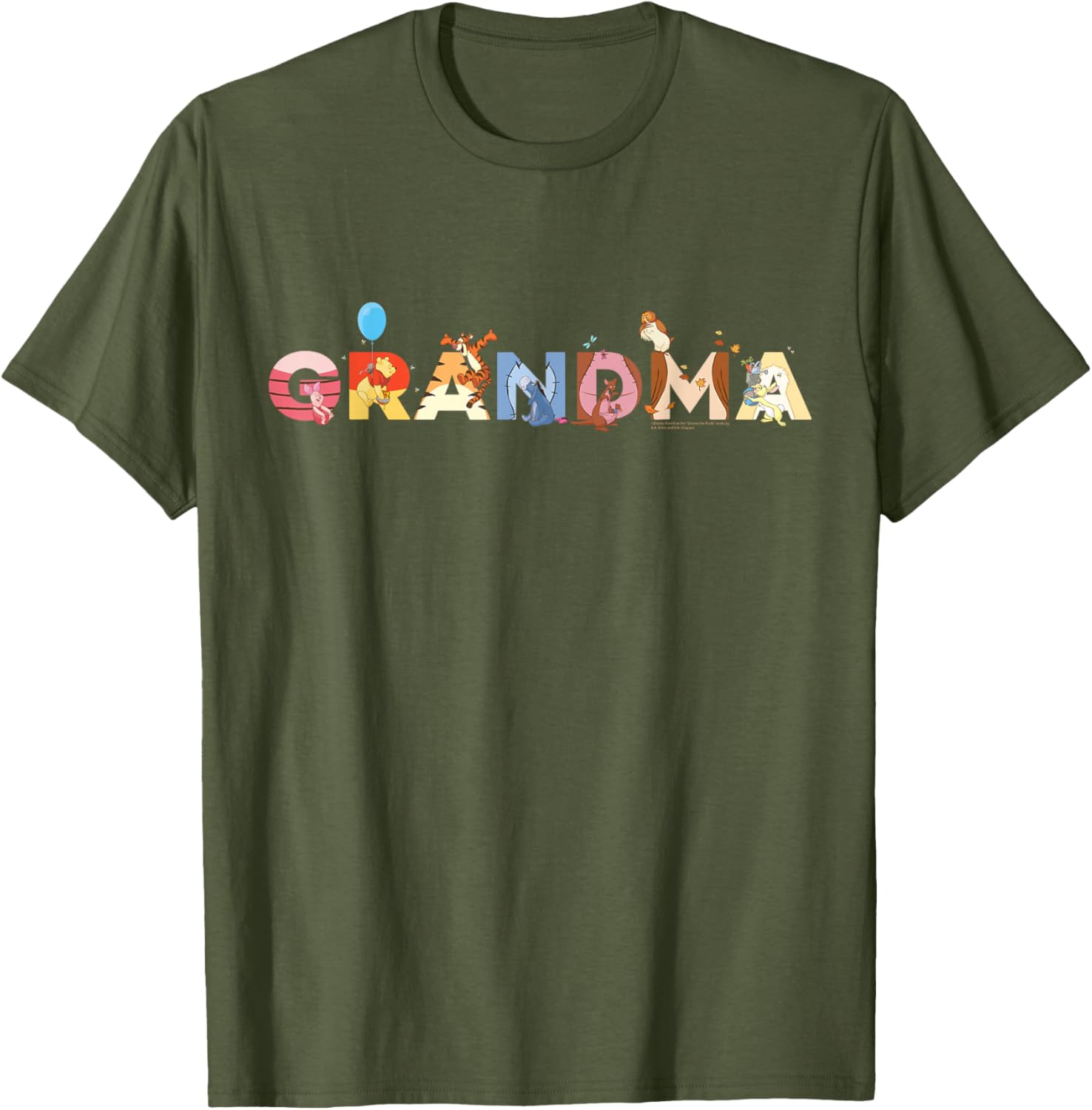 Disney Winnie the Pooh Grandma Gift Family Trip T-Shirt for Fun Adventures - 14