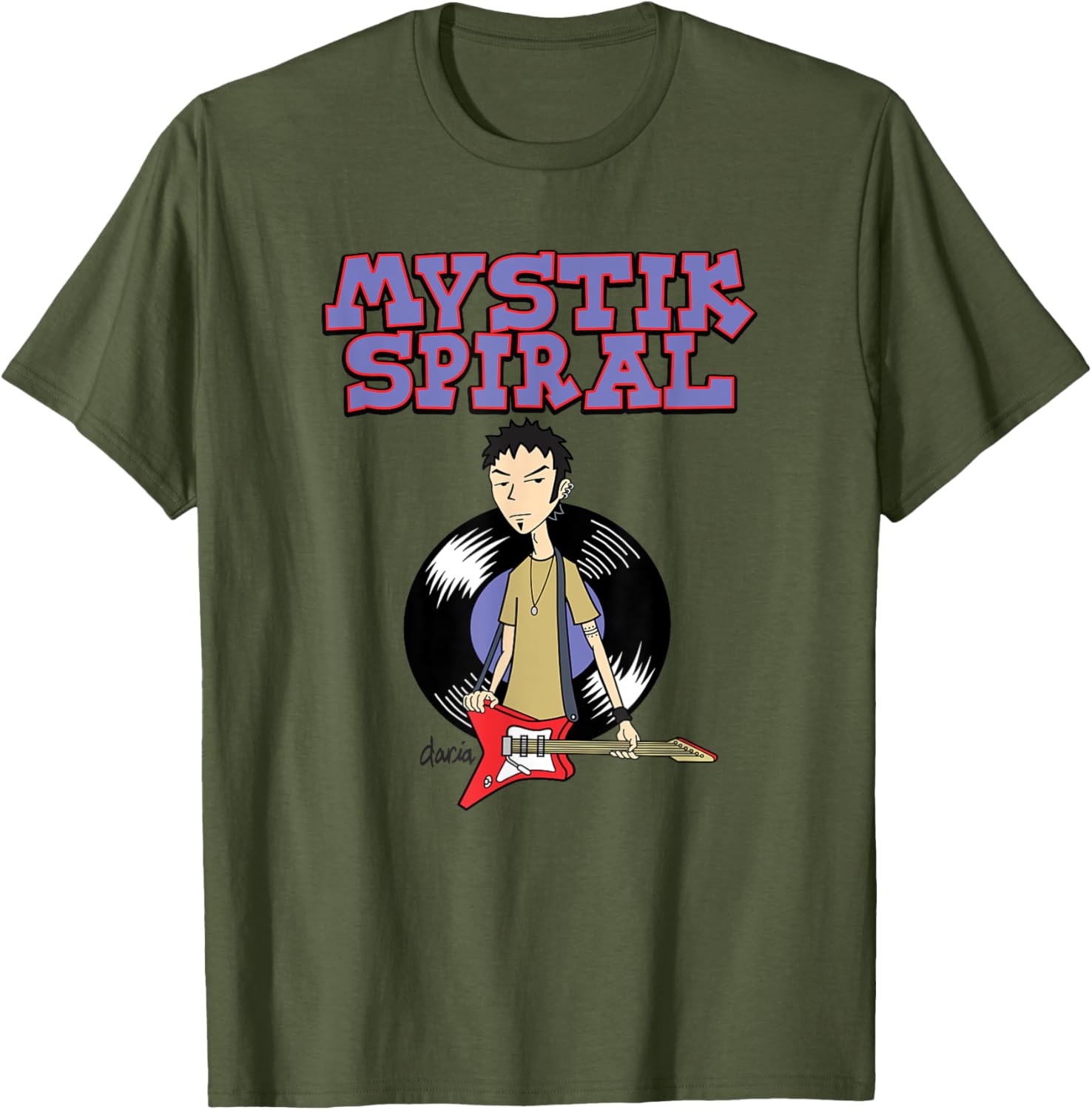 Mademark x Daria Mystik Spiral T-Shirt for Artistic Fashion Lovers - 14