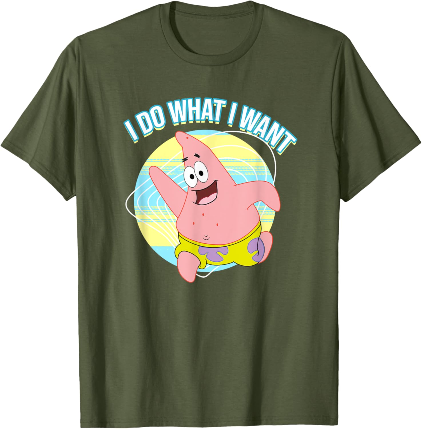Mademark Patrick Star I Do What I Want T-Shirt for Fun Fashion Lovers - 1