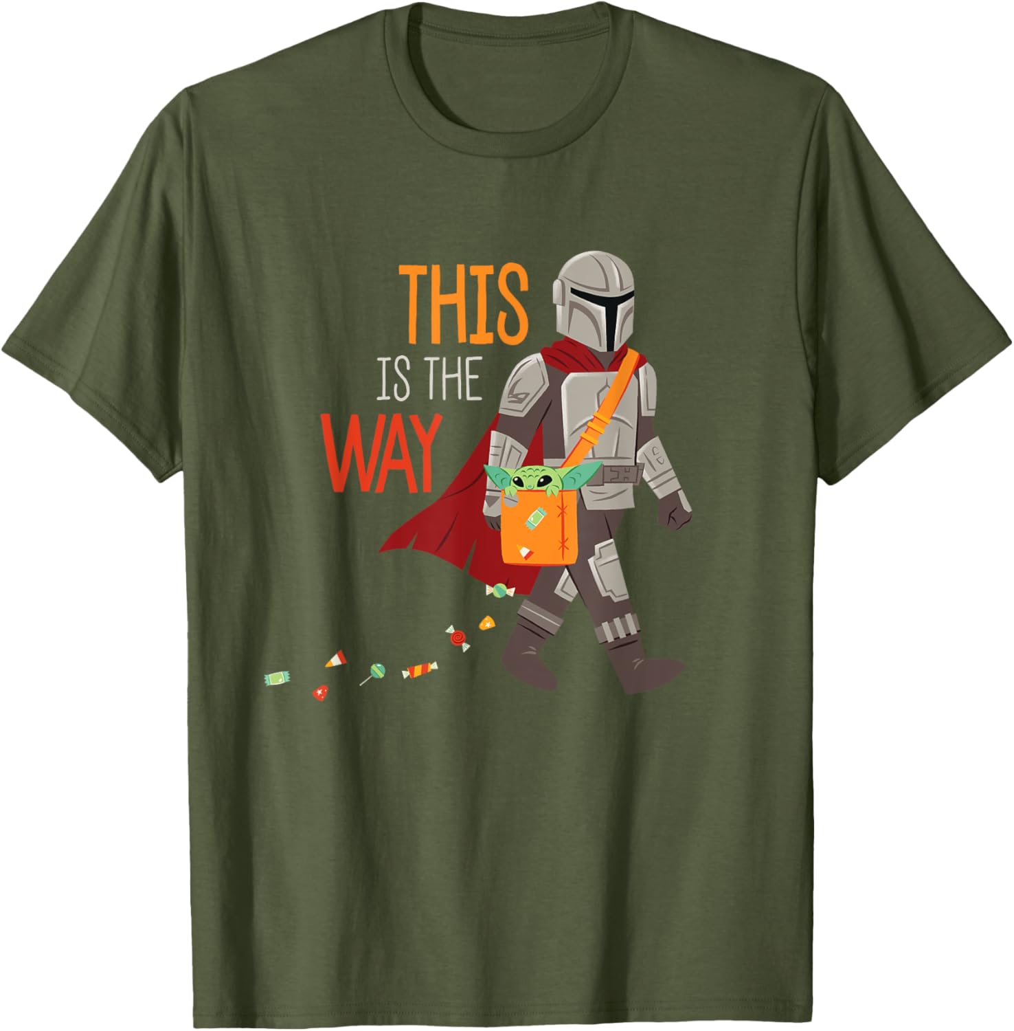 Star Wars The Mandalorian Grogu This is The Way Halloween T-Shirt - 6