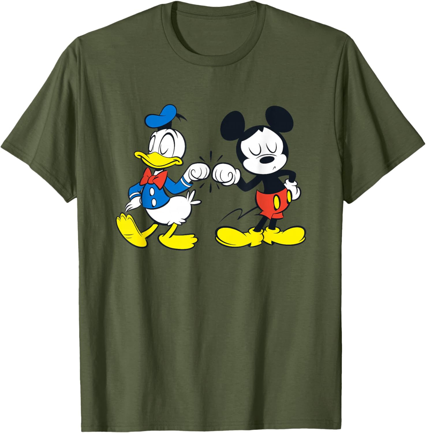 Disney Mickey Mouse and Donald Duck Best Friends T-Shirt for Fun Style - 10