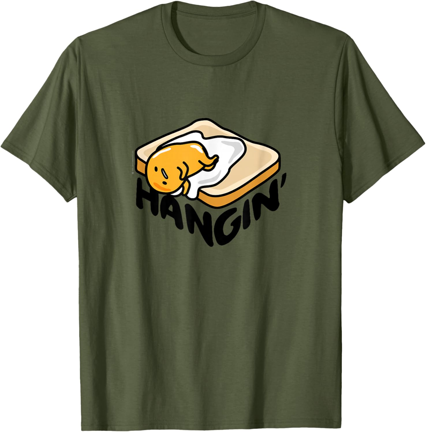 Gudetama Lazy Egg Hanging T-Shirt Cute Japanese Apparel for Fans - 8