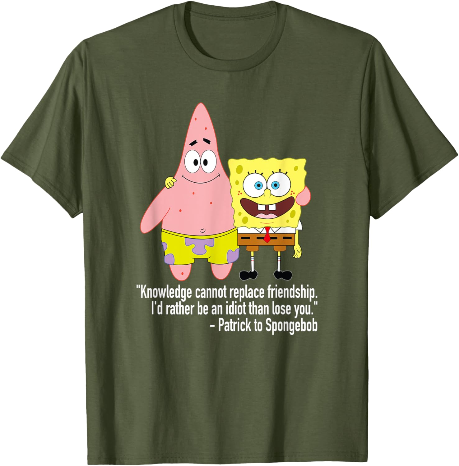 Mademark SpongeBob SquarePants Patrick and SpongeBob Friendship T-Shirt - 8