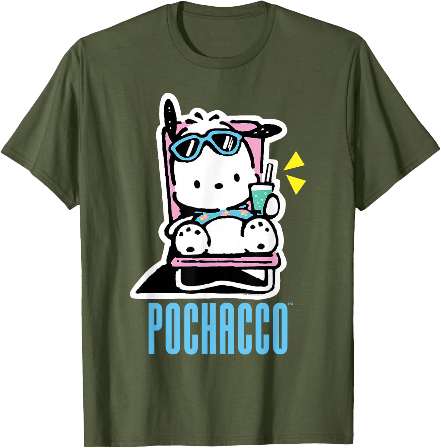Pochacco Summer Drink T-Shirt for All Ages - Fun and Trendy Design - 15