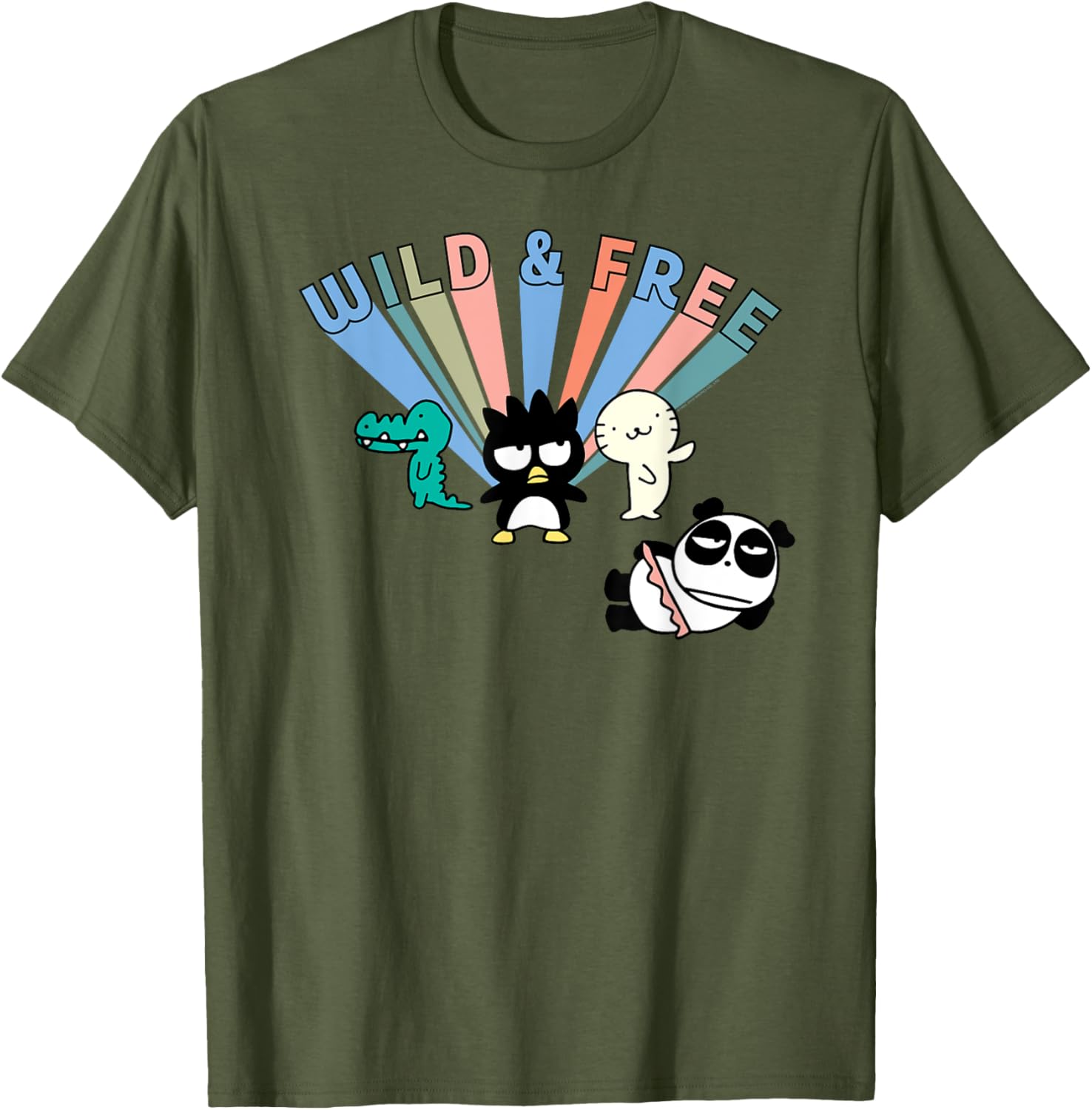 Badtz-Maru Wild and Free T-Shirt - Cute Graphic Tee for Fun Outfits - 4