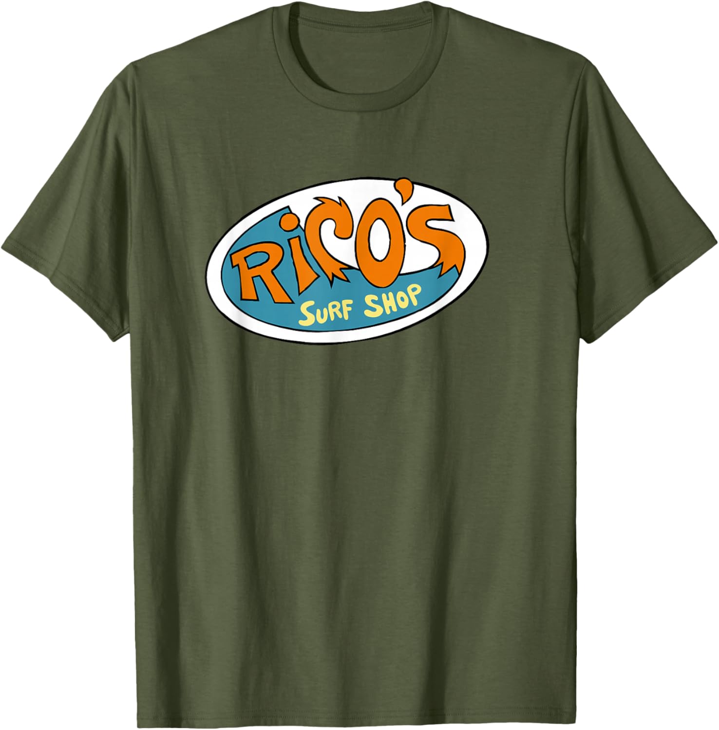Hannah Montana Rico's Surf Shop Logo T-Shirt for Fans and Fashion Lovers - 19