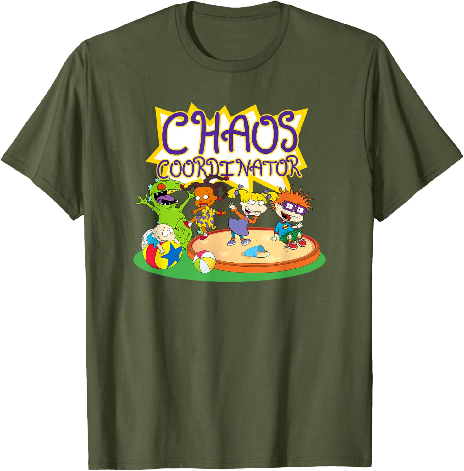 Mademark x Rugrats Chaos Coordinator T-Shirt for Fun Lovers - 6