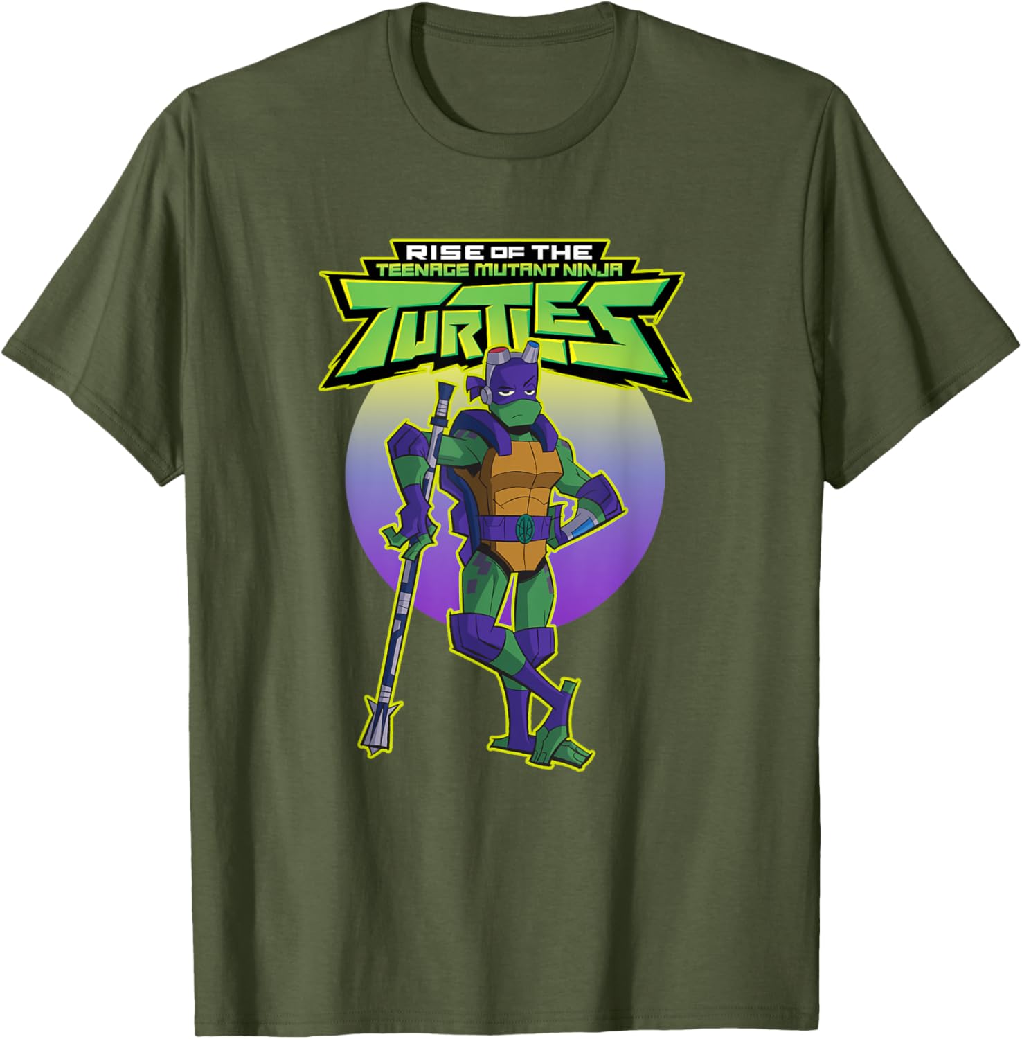Mademark Teenage Mutant Ninja Turtles Donatello Casual Rise T-Shirt - 13