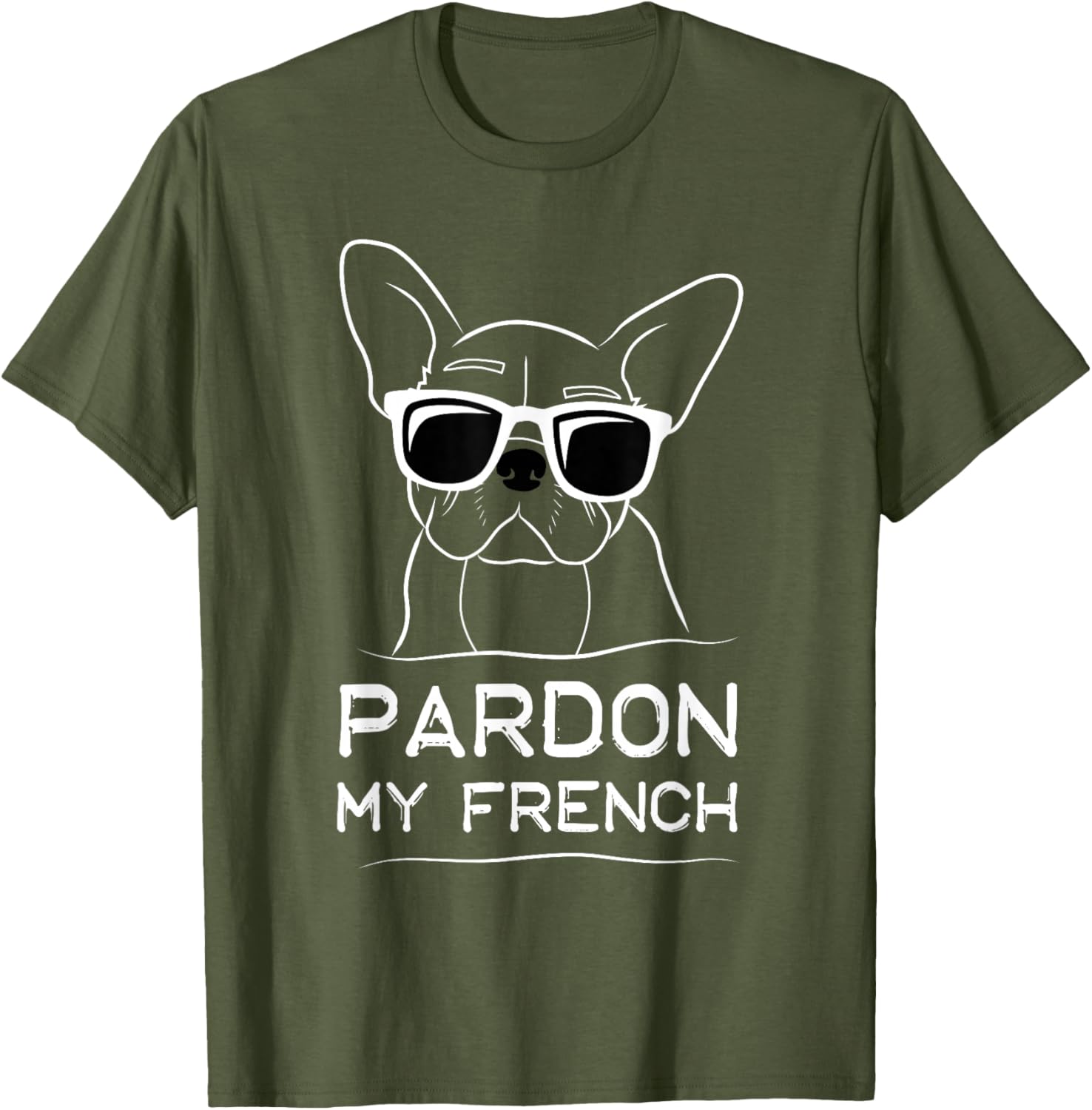 Pardon My French Bulldog T-Shirt Cute Frenchie Dog Lover Apparel - 21