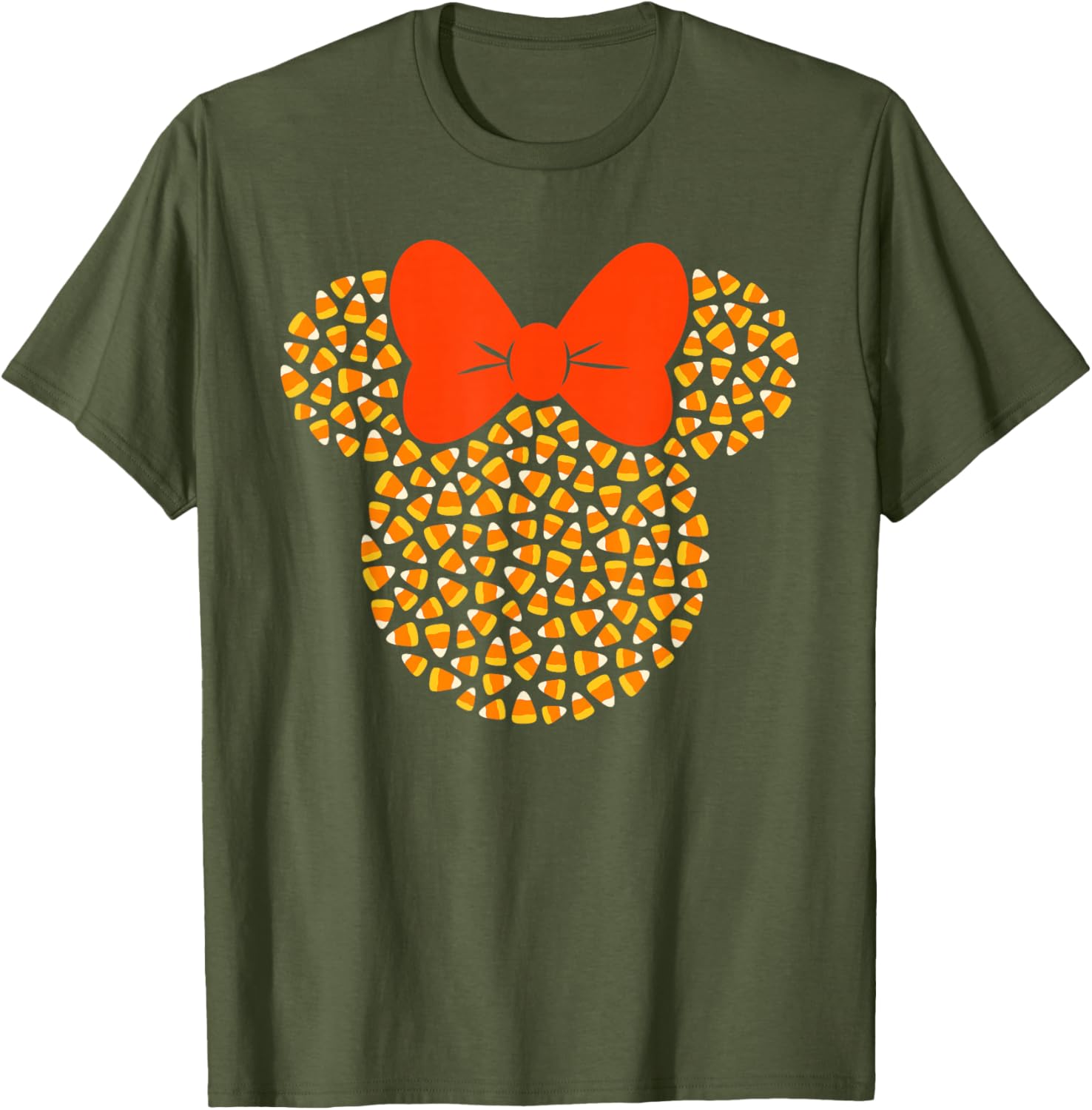 Disney Minnie Mouse Candy Corn Halloween T-Shirt for Fun Fall Celebrations - 10