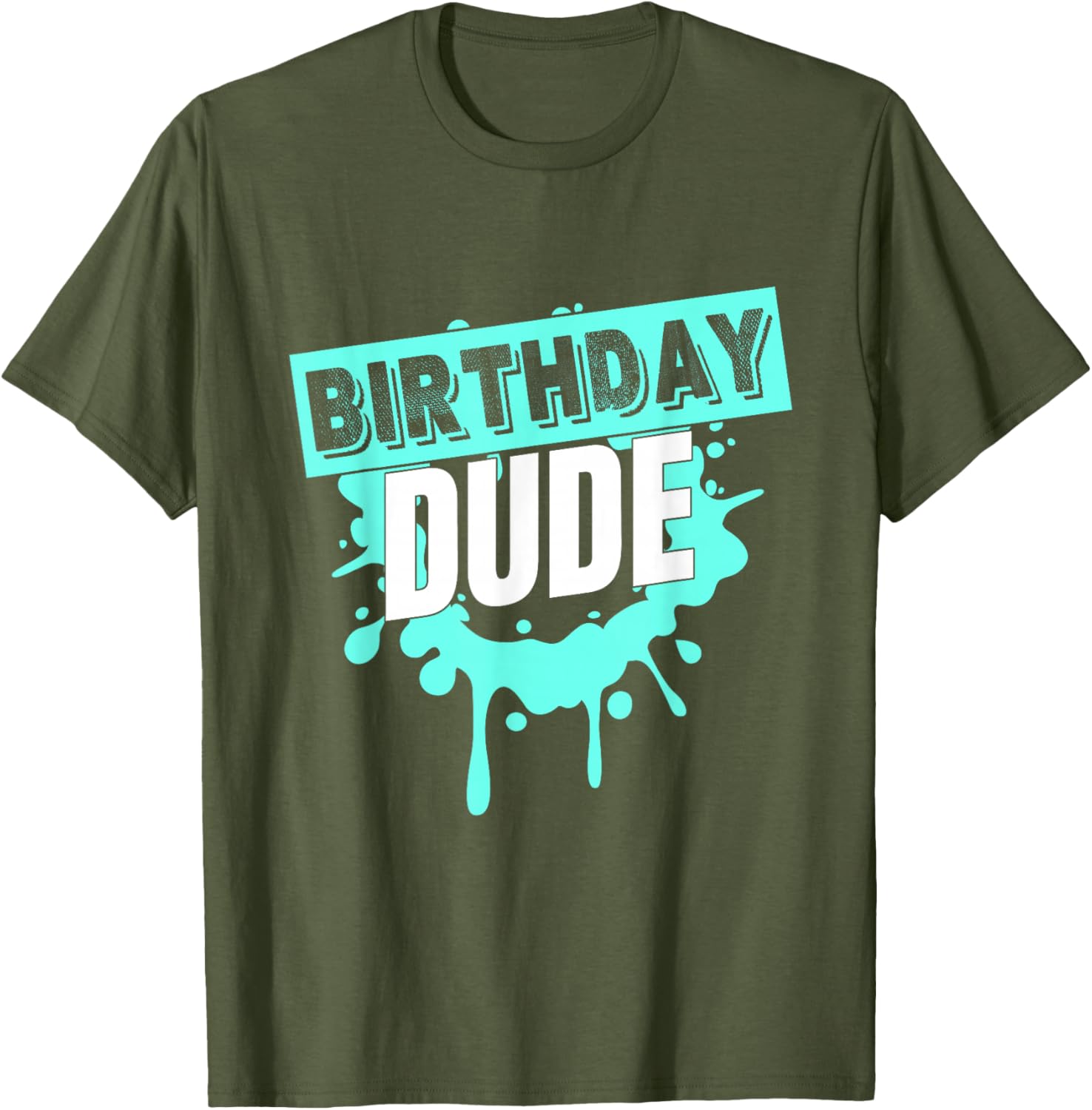 Birthday Dude Graphic Novelty T-Shirt for Boys - Fun Gift Idea - 15
