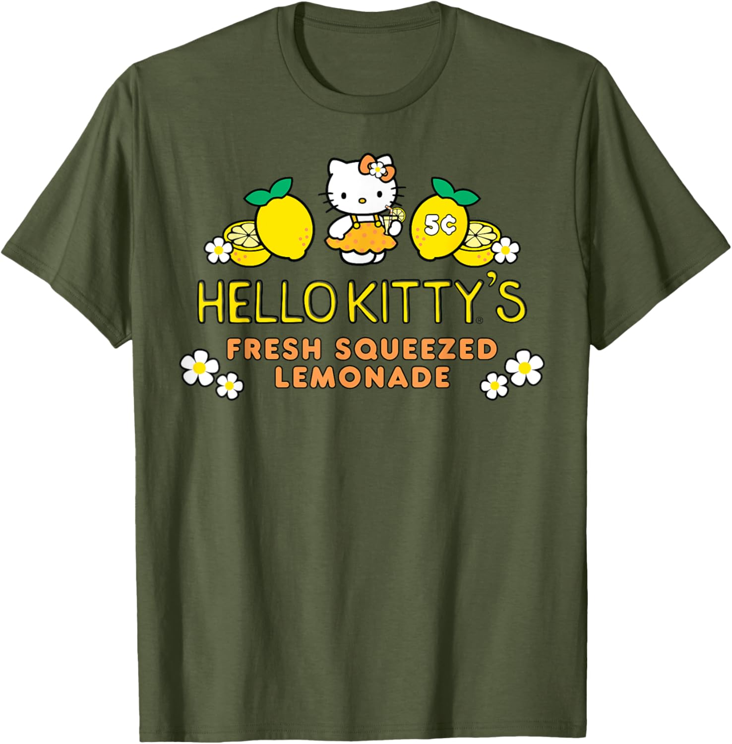 Hello Kitty Summer Lemonade T-Shirt for Fun and Stylish Days - 13