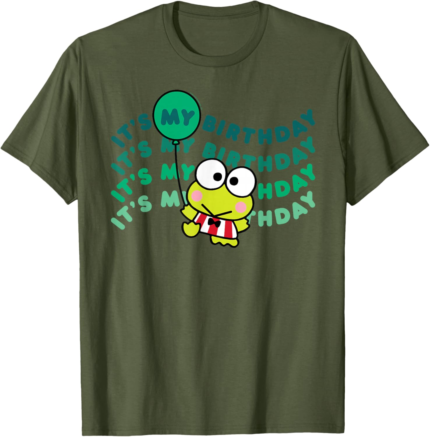 Keroppi It's My Birthday T-Shirt Fun & Cute Birthday Outfit for Kids - 17