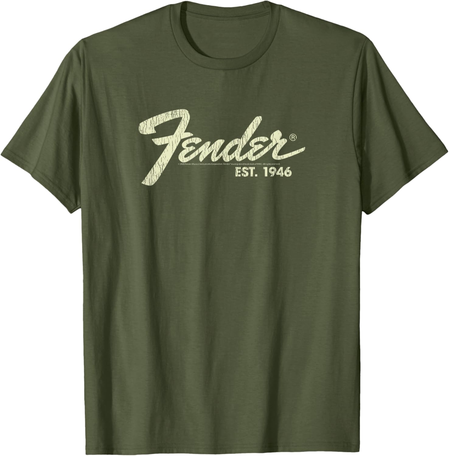 Fender Classic Est. 1946 Short Sleeve T-Shirt for Music Lovers - 1