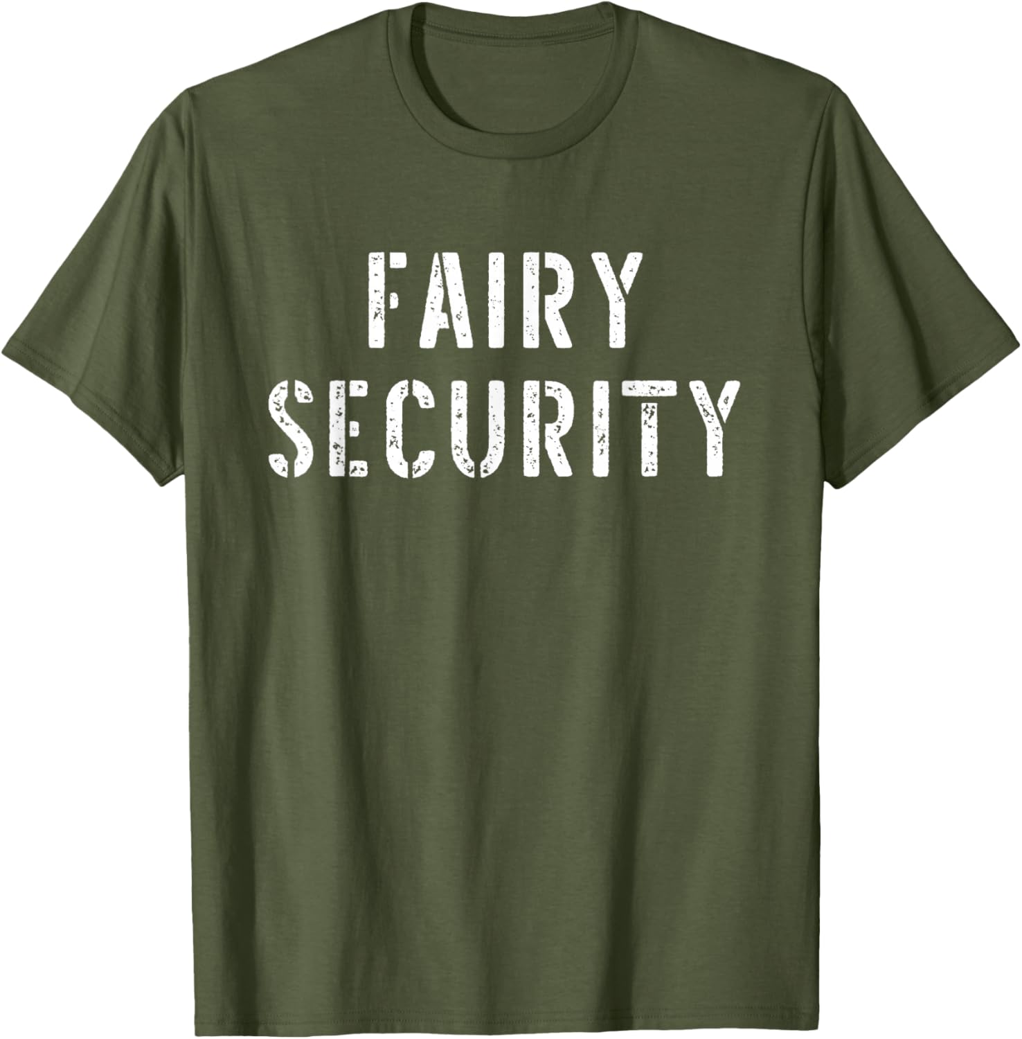 Family Halloween Fairy Security T-Shirt Costume for Dad, Mom, Daughter - 14