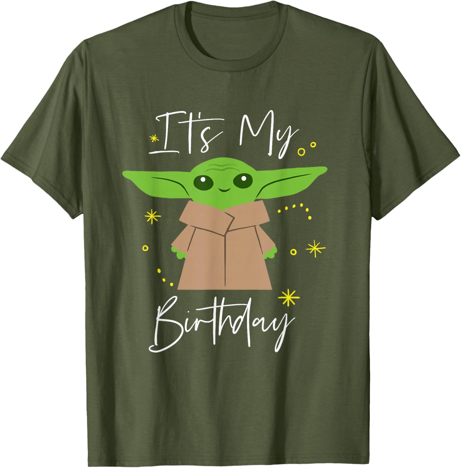 Star Wars The Mandalorian Baby Yoda Birthday T-Shirt for Fans - 3
